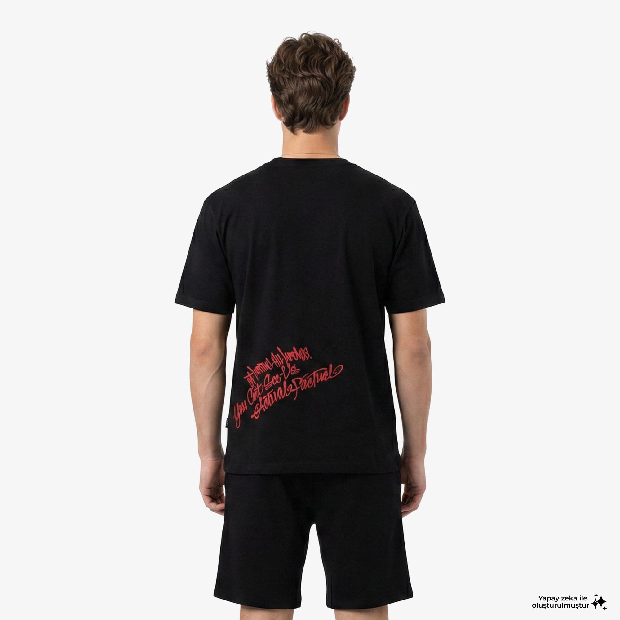 Ecko Arjen Erkek Siyah T-Shirt