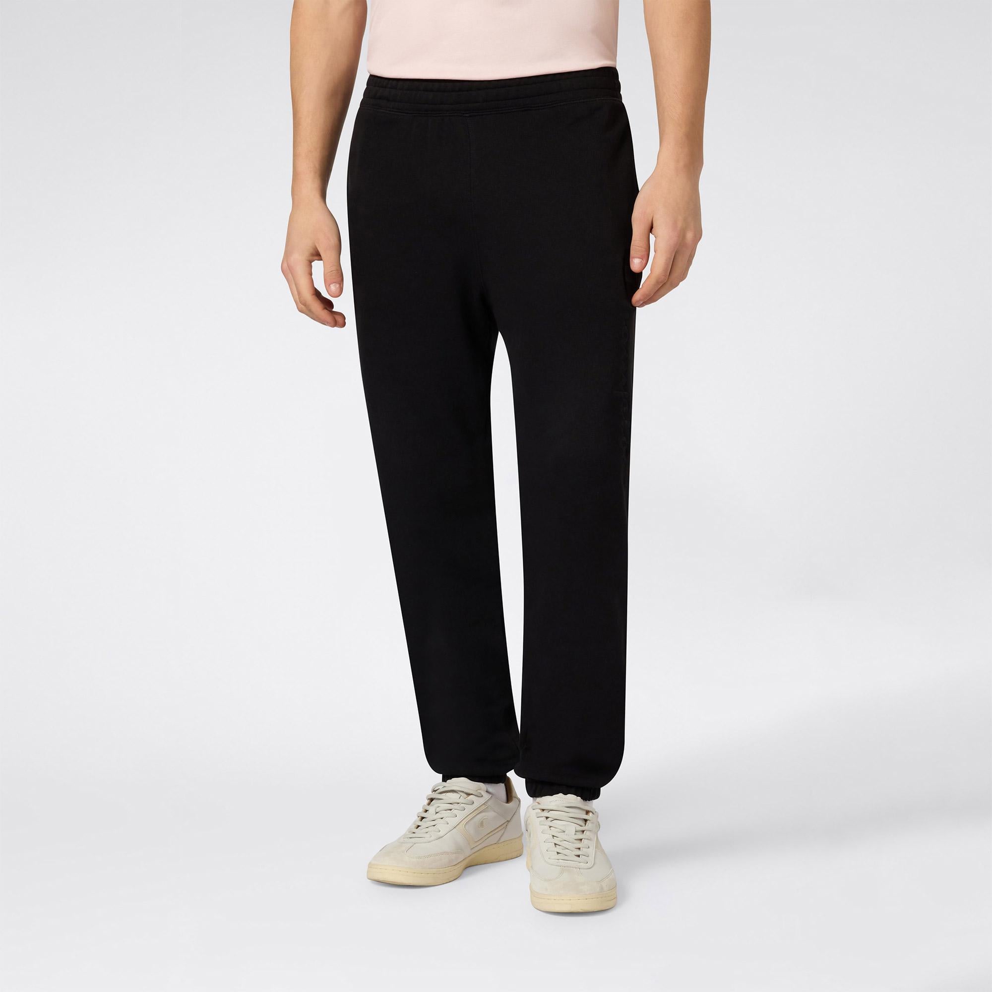 Champion Elastic Cuff Erkek Siyah Pantolon