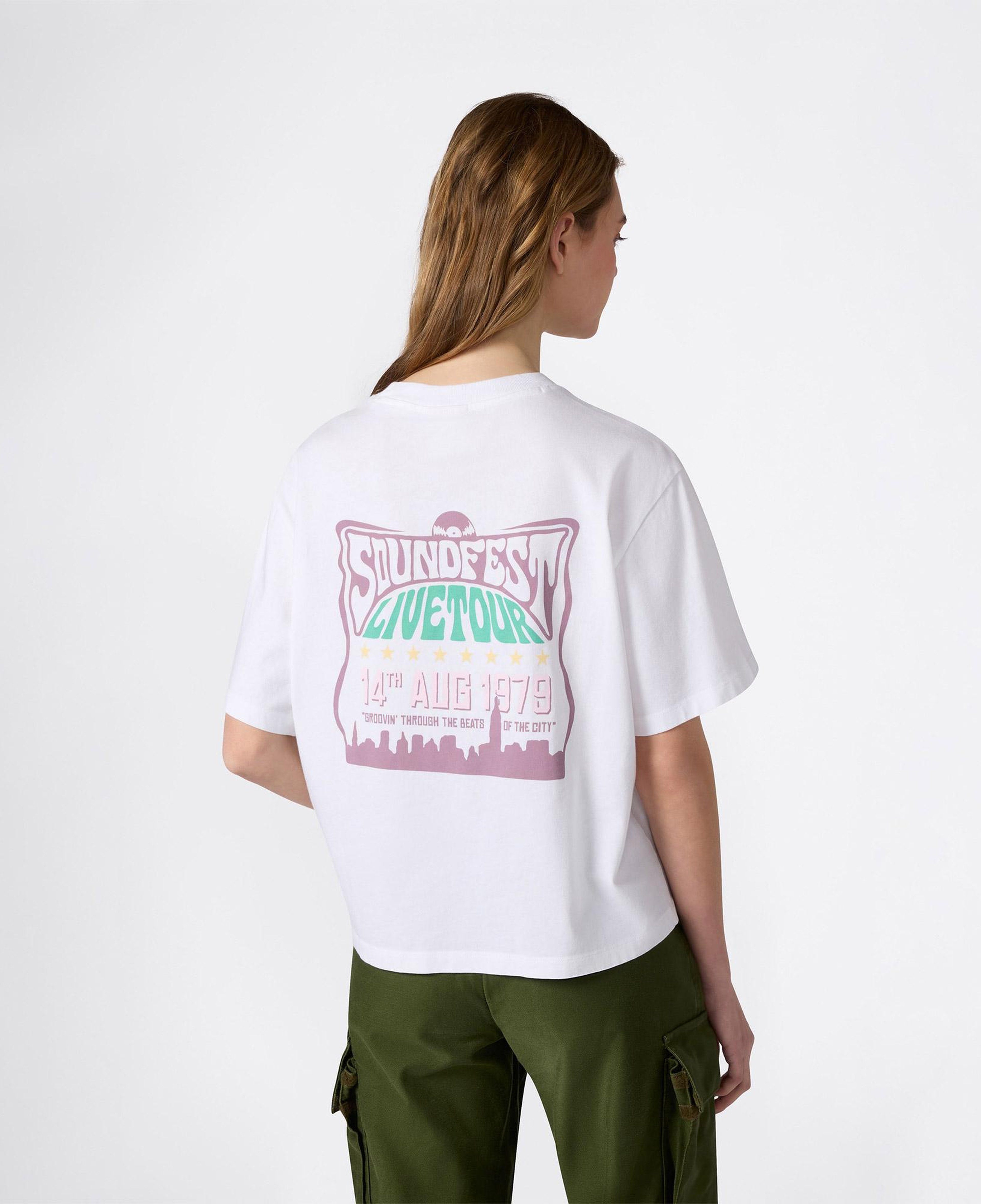 Champion Relaxed Fit Kadın Beyaz T-Shirt