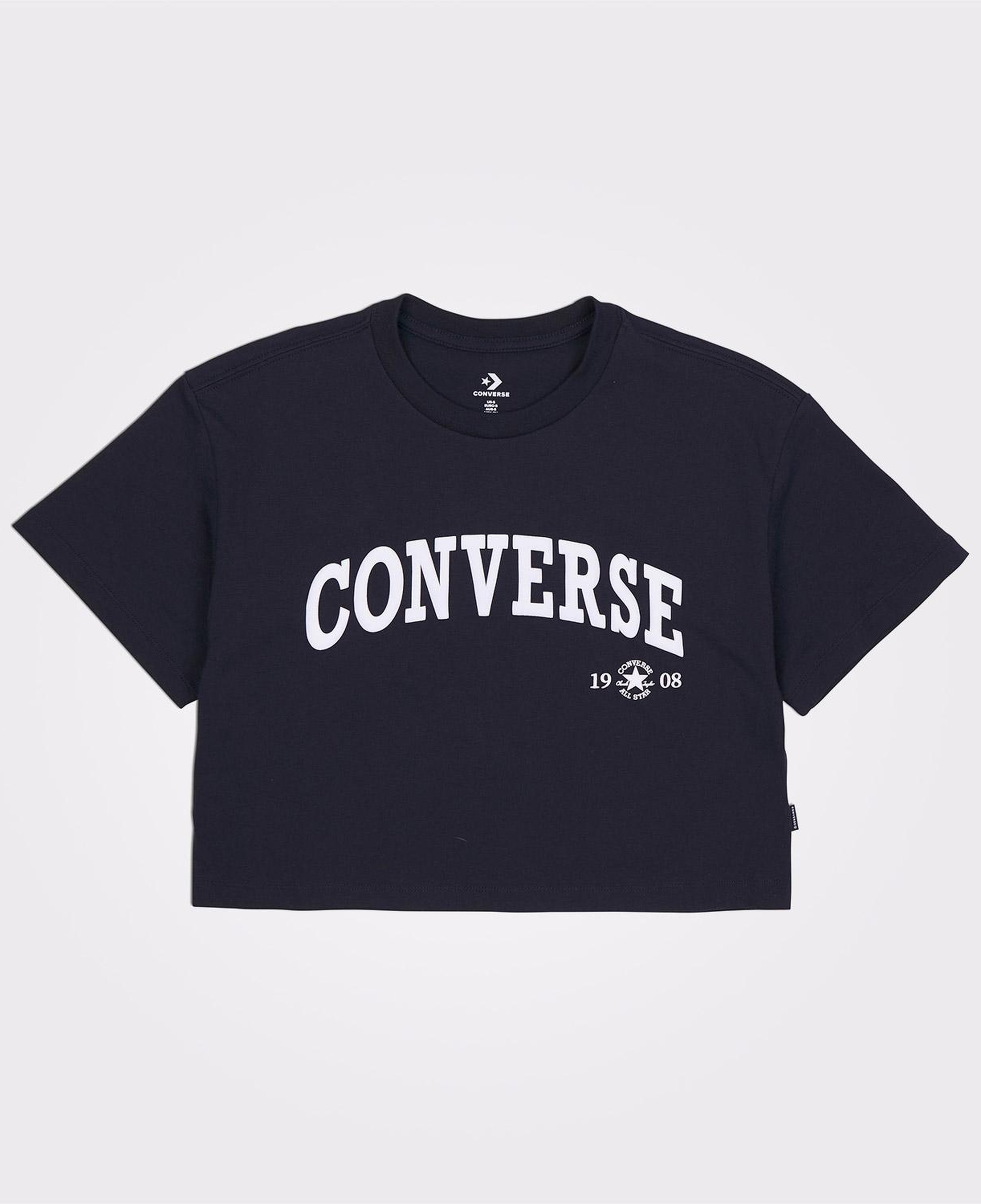 Converse Collegiate Gold Kadın Siyah T-Shirt
