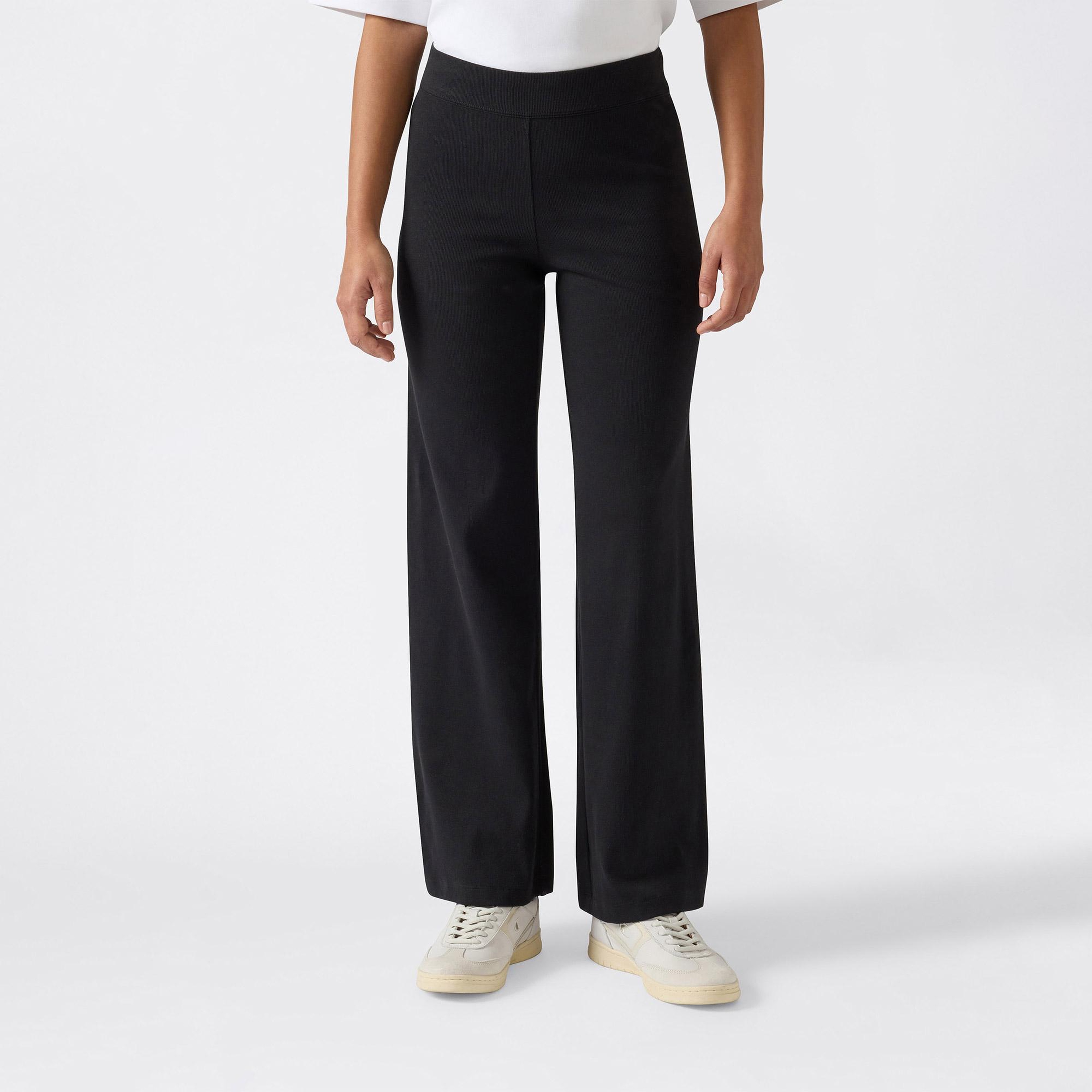 Champion Wide Leg Kadın Siyah Eşofman Altı