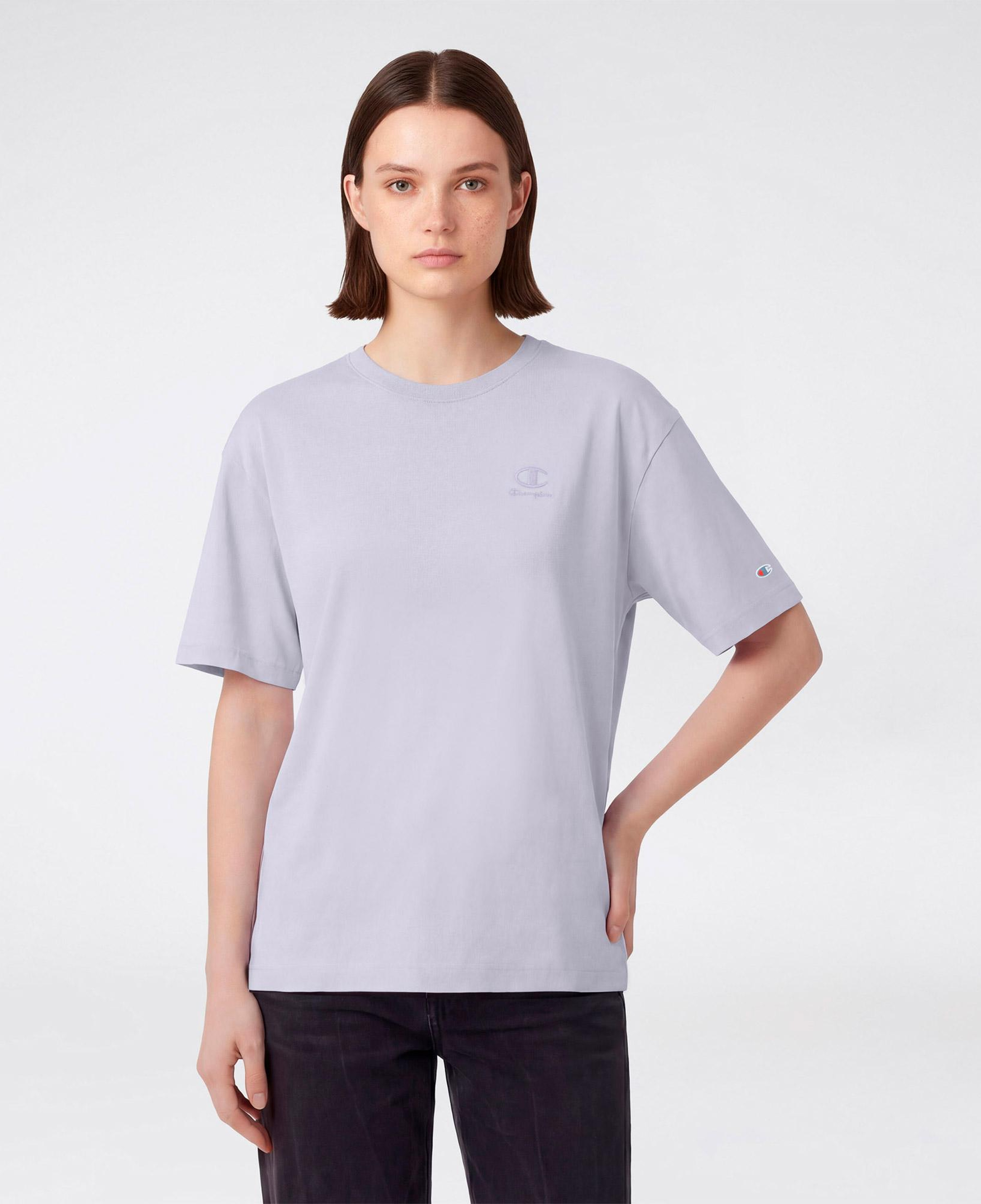 Champion Crewneck Kadın Mor T-Shirt