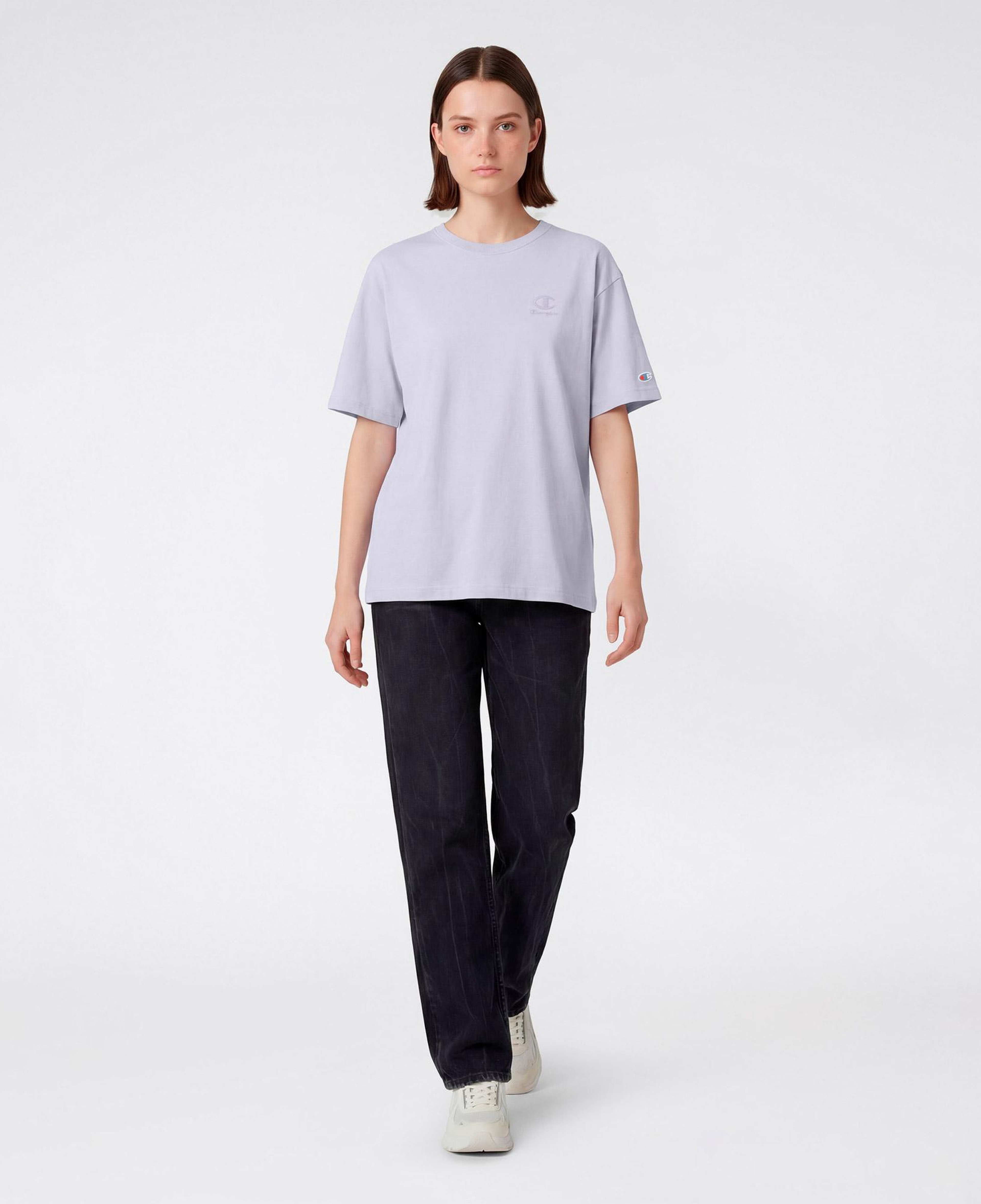 Champion Crewneck Kadın Mor T-Shirt