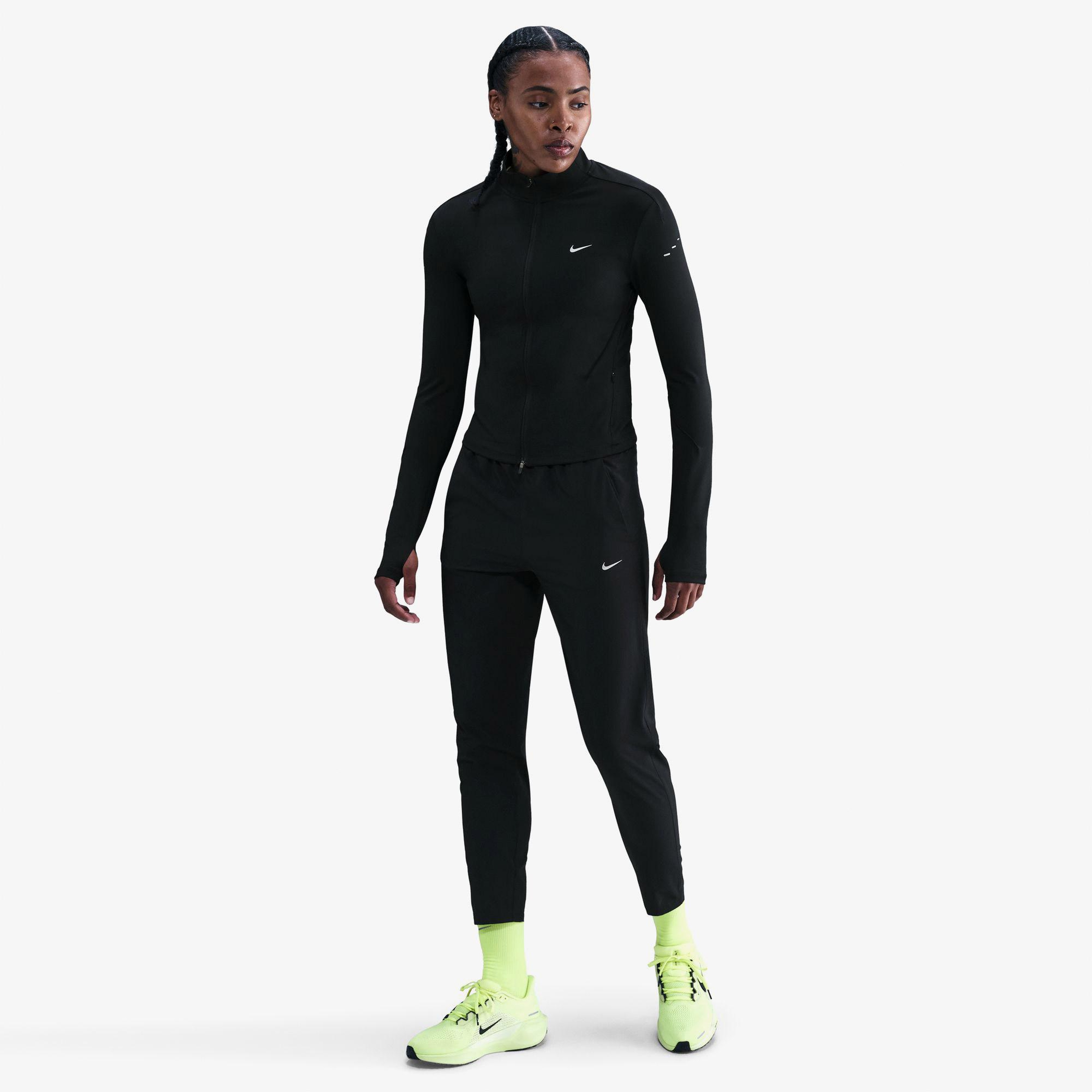 Nike Tempo Dri-Fit Mid-Rise 7/8 Kadın Siyah Eşofman Altı