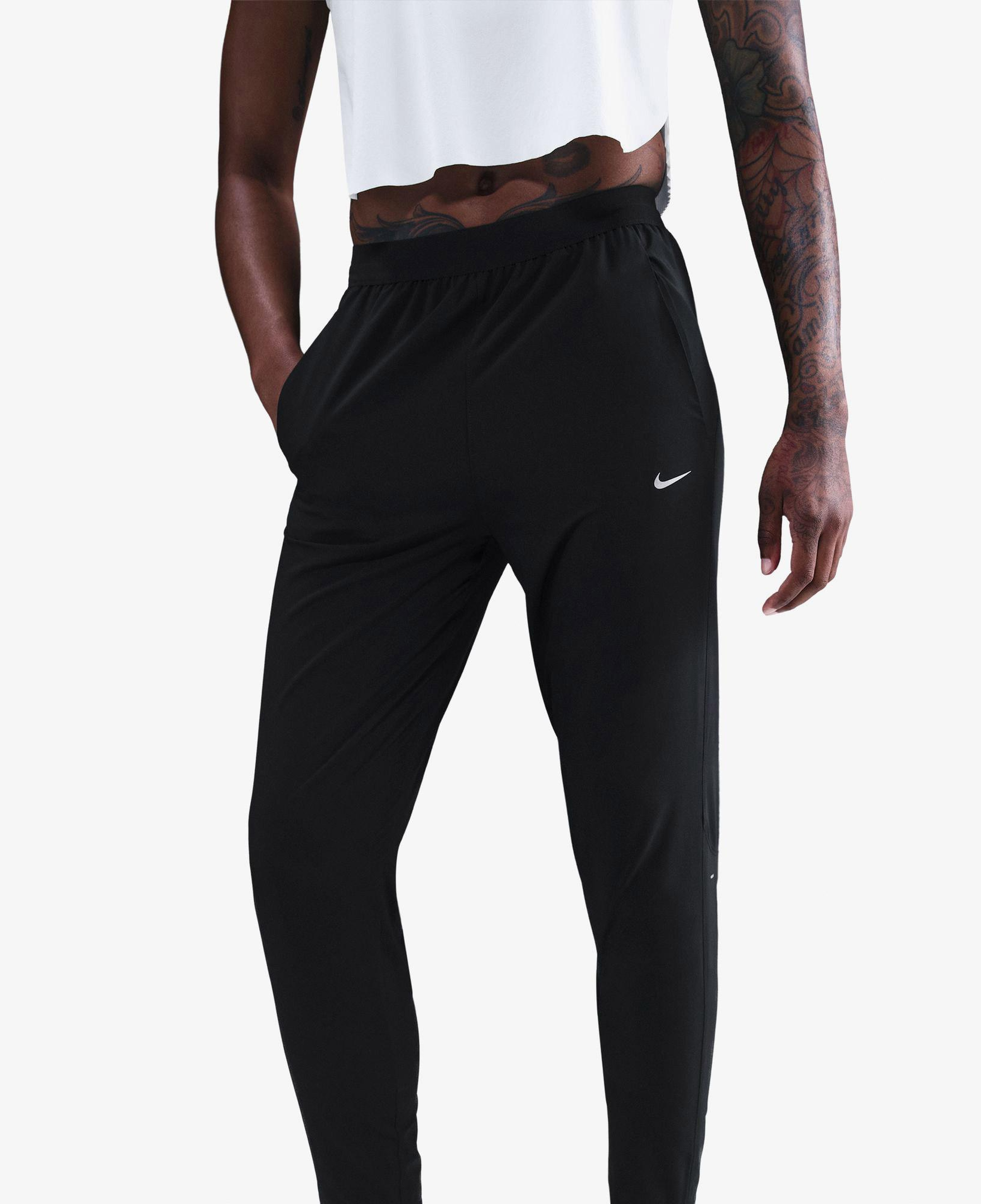 Nike Tempo Dri-Fit Mid-Rise 7/8 Kadın Siyah Eşofman Altı