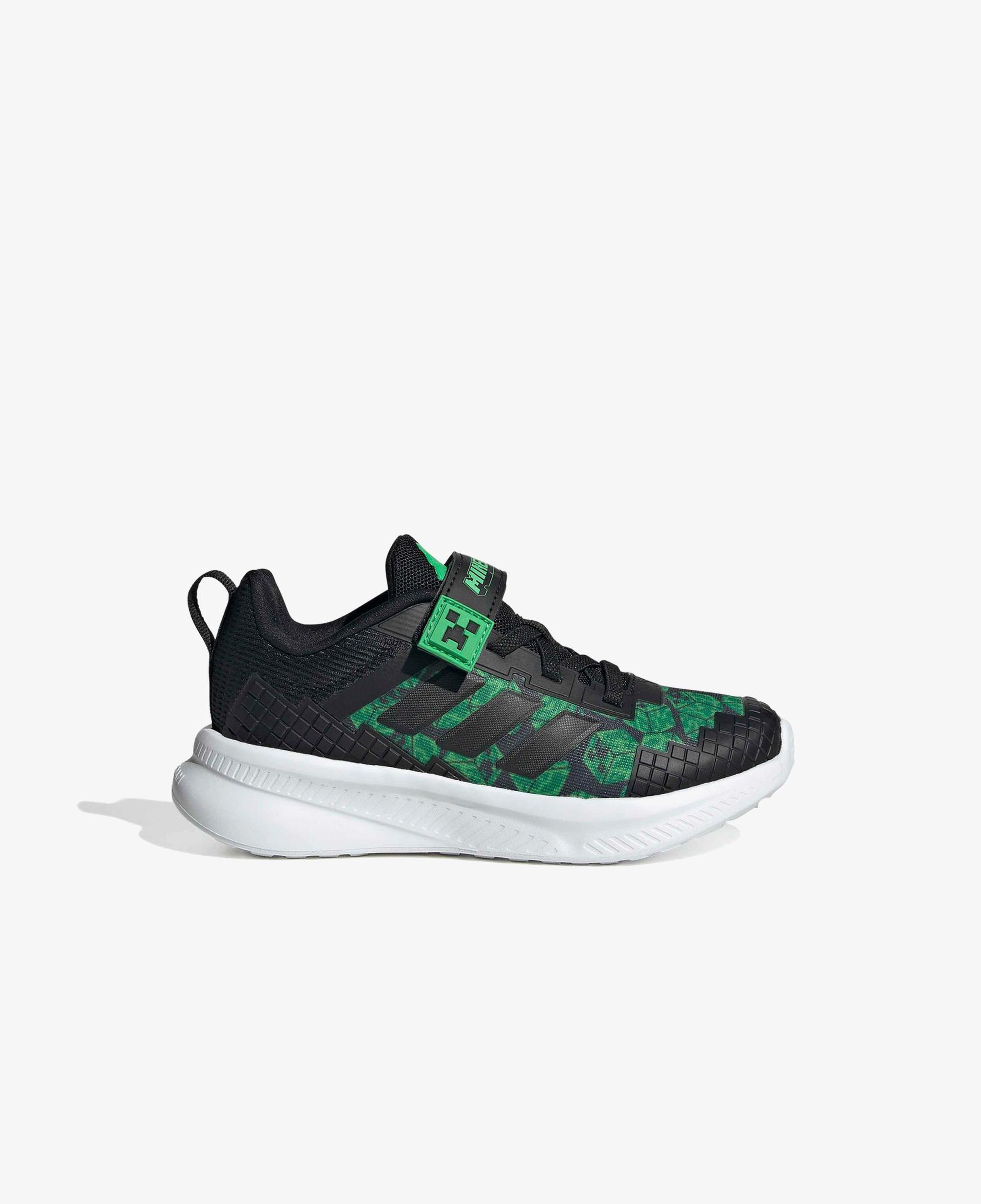 adidas Minecraft Fortarun El Çocuk Siyah Spor Ayakkabı
