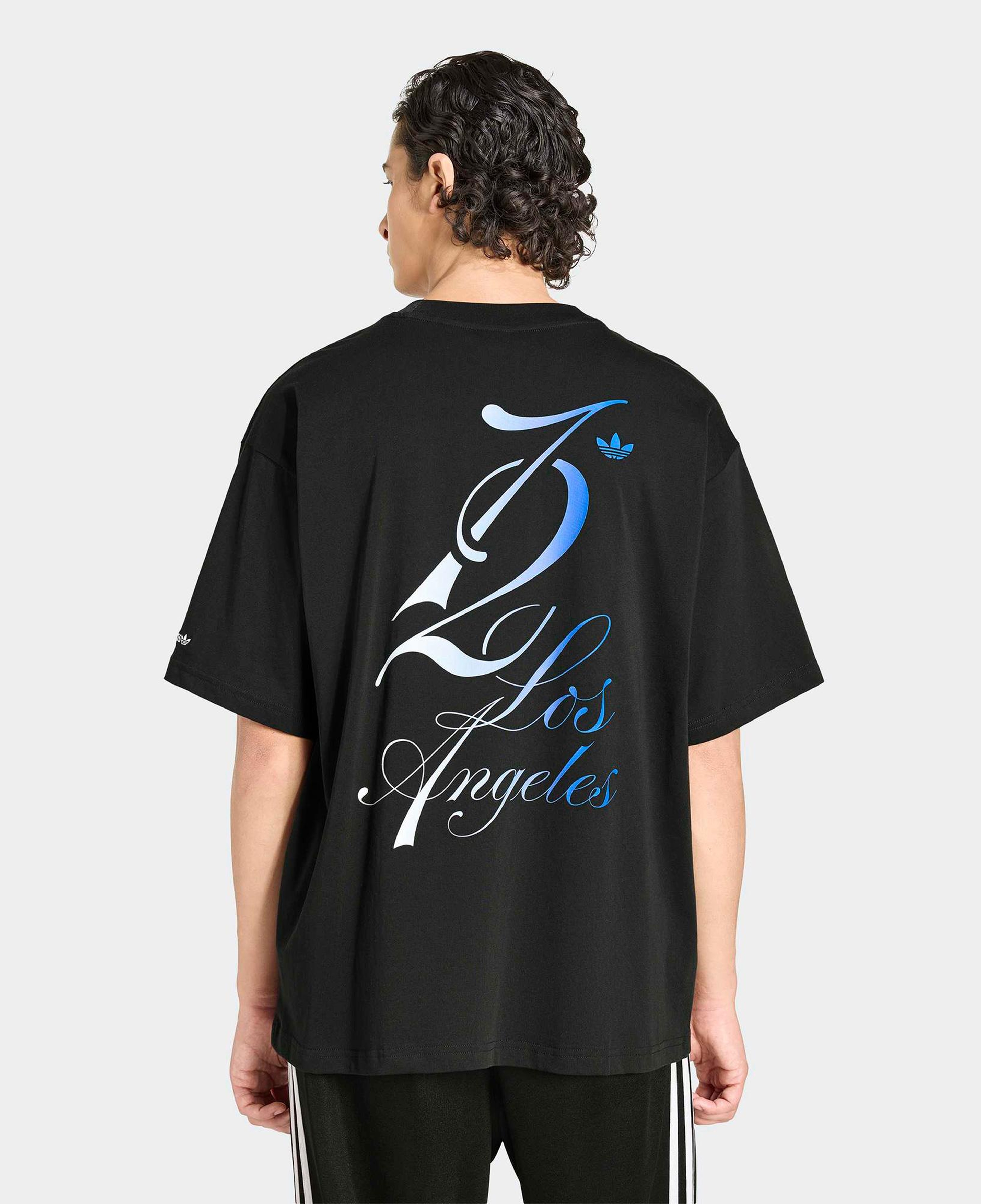adidas La City Erkek Siyah T-Shirt