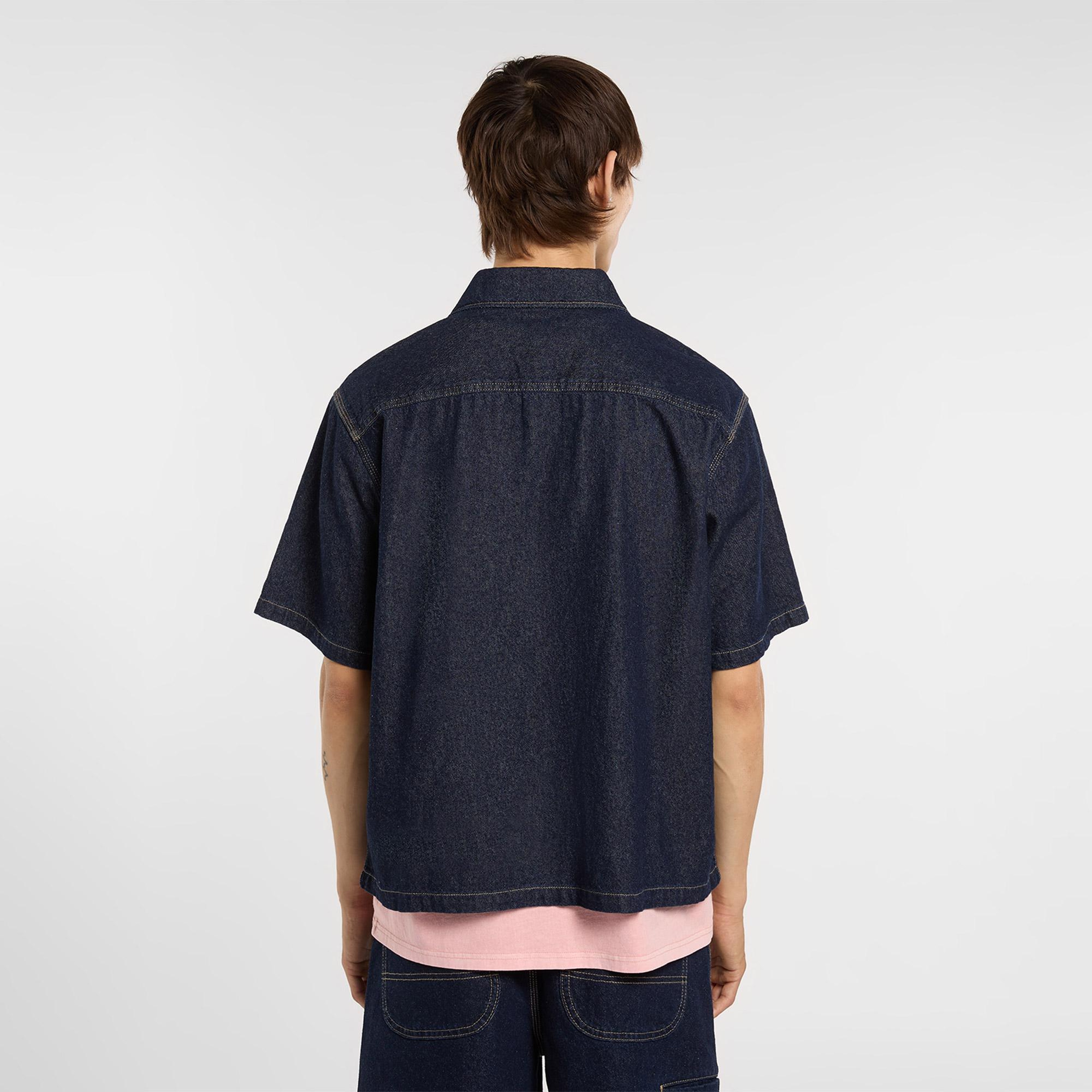 Dickies Denim Erkek Lacivert Gömlek