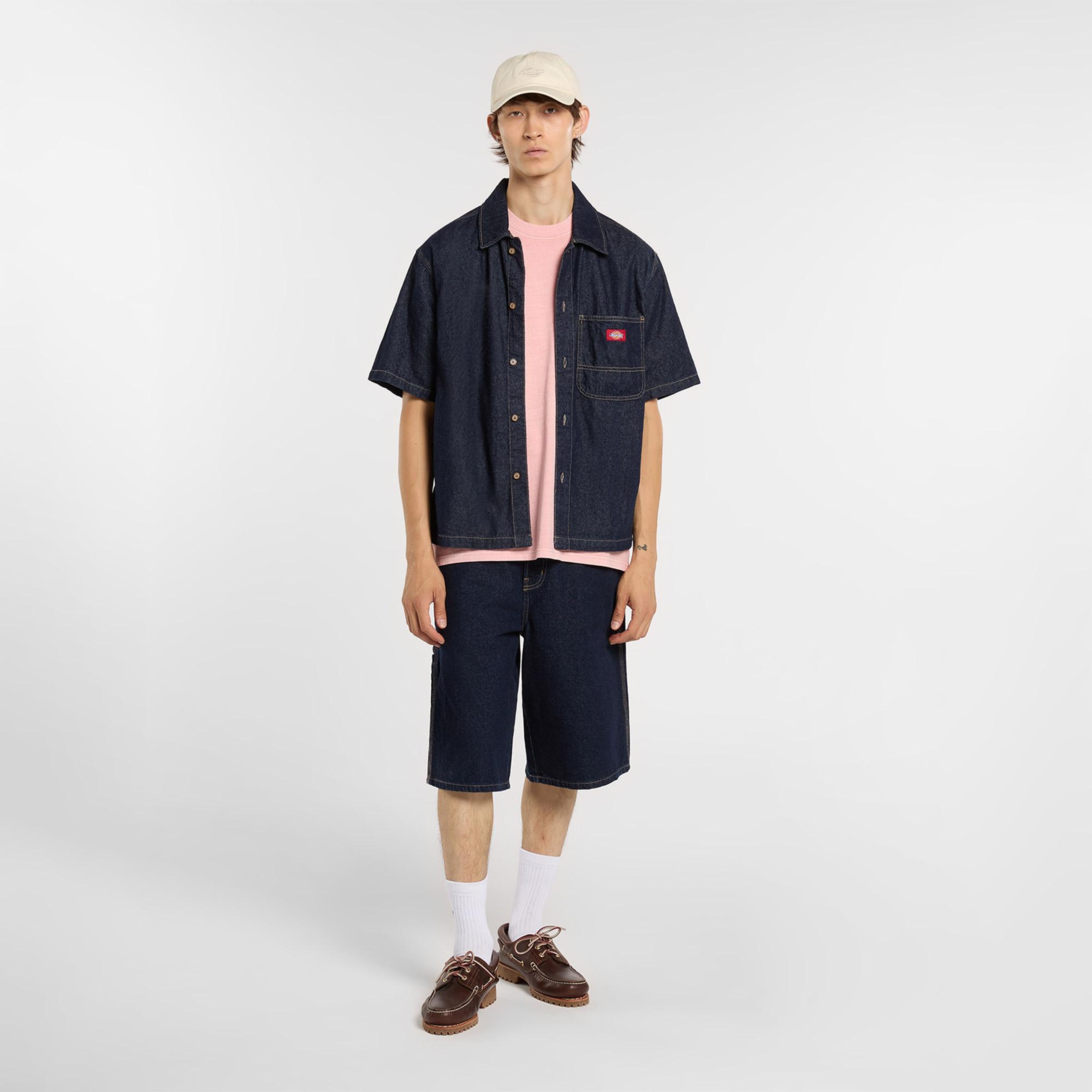 Dickies Denim Erkek Lacivert Gömlek