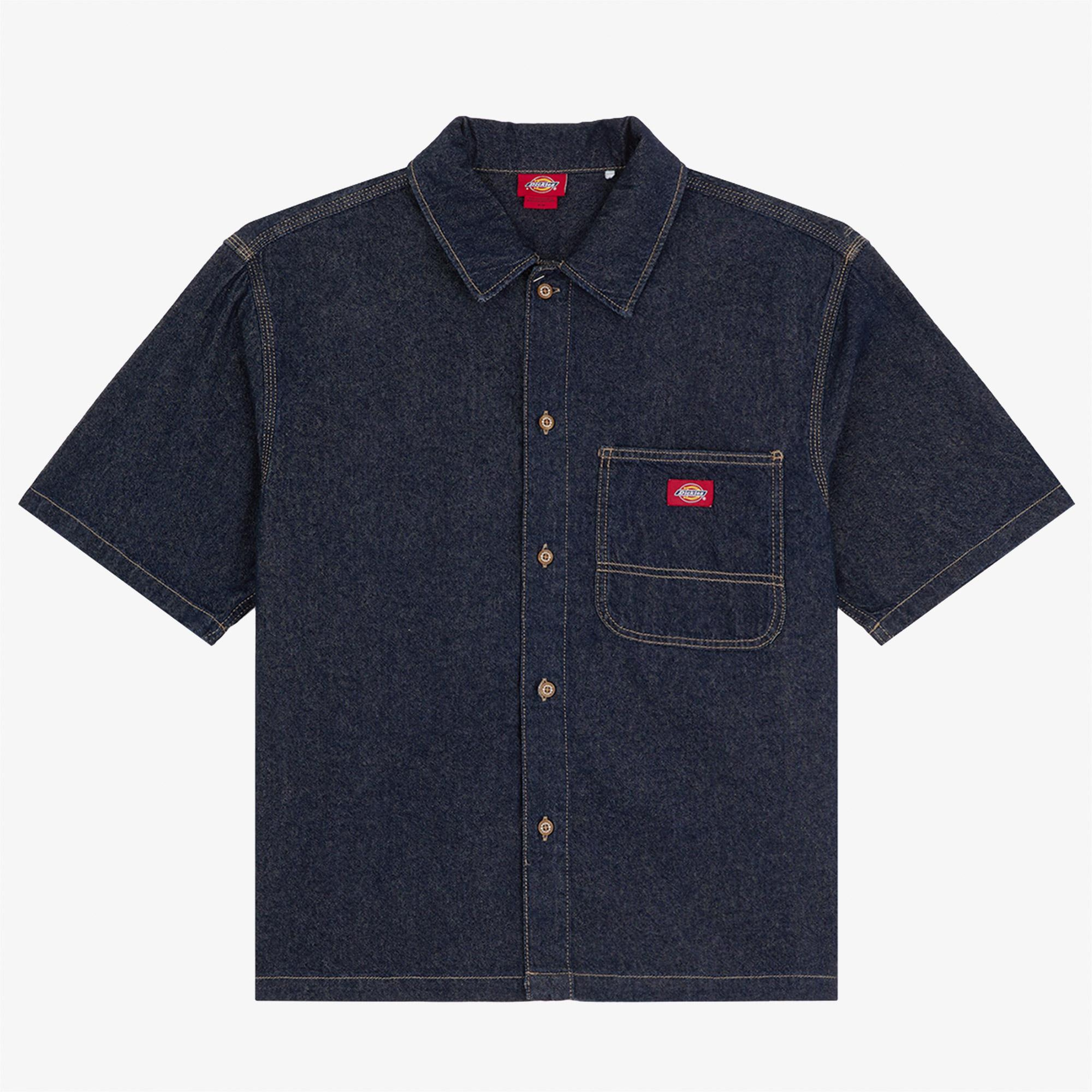 Dickies Denim Erkek Lacivert Gömlek