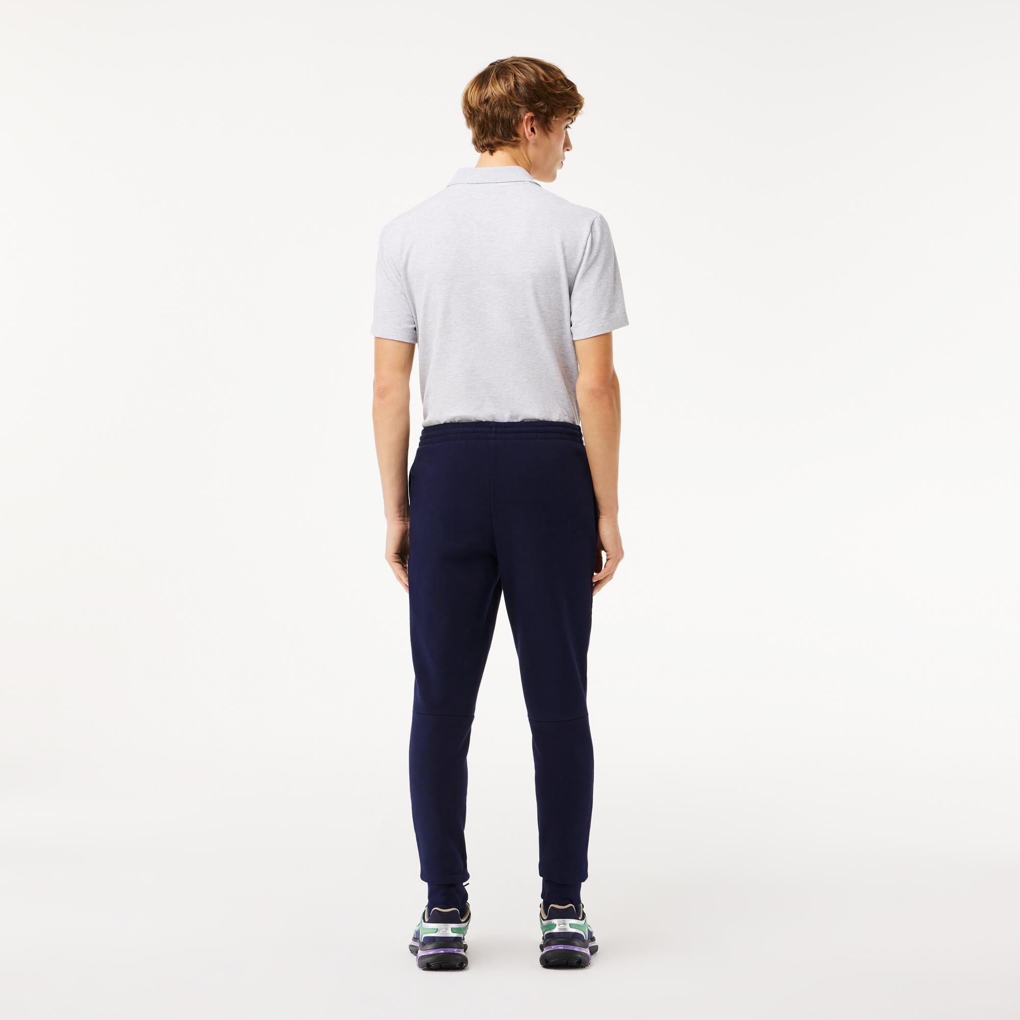 Erkek Slim Fit Organik Pamuk Lacivert Eşofman Altı