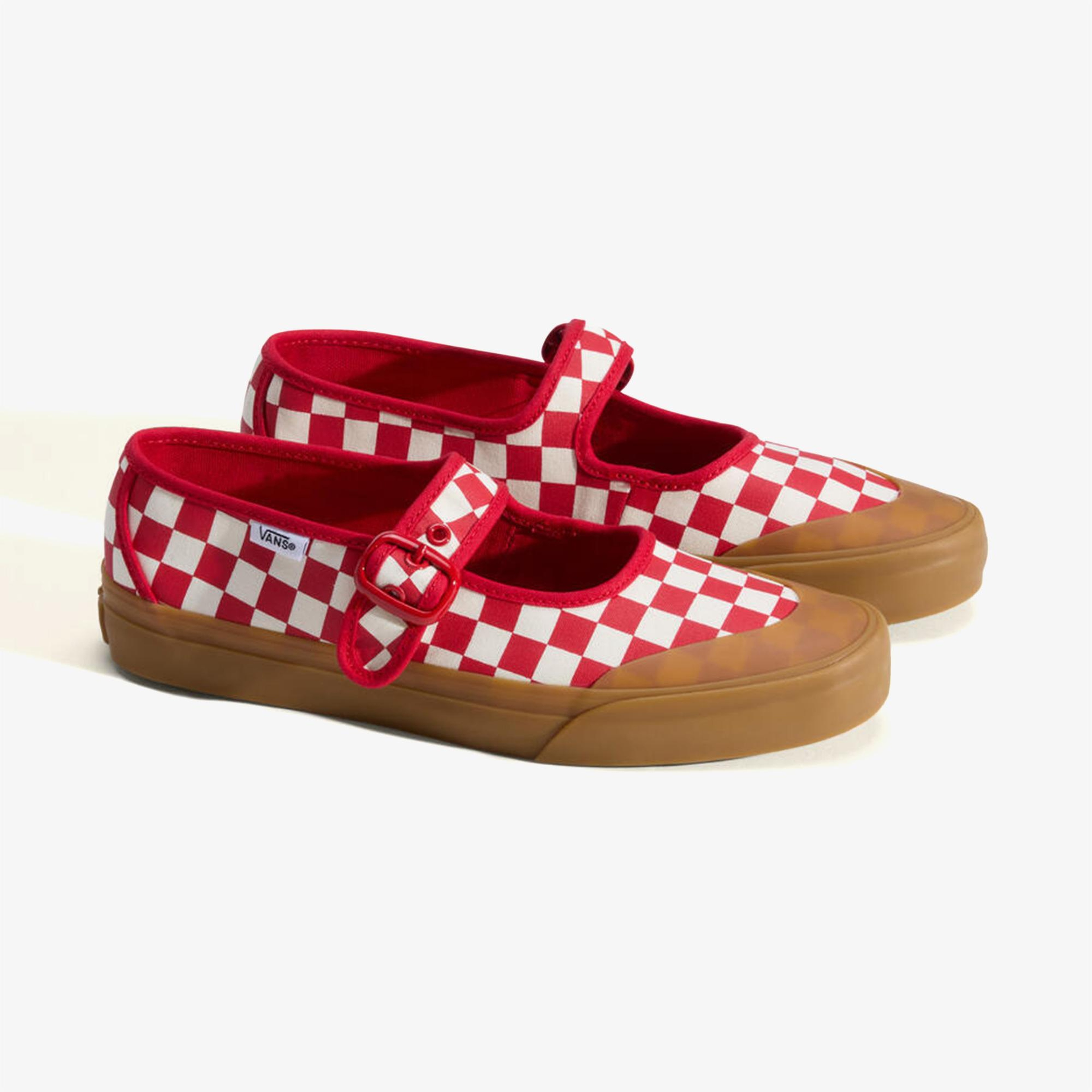 Vans Mary Jane Kadın Kırmızı Babet