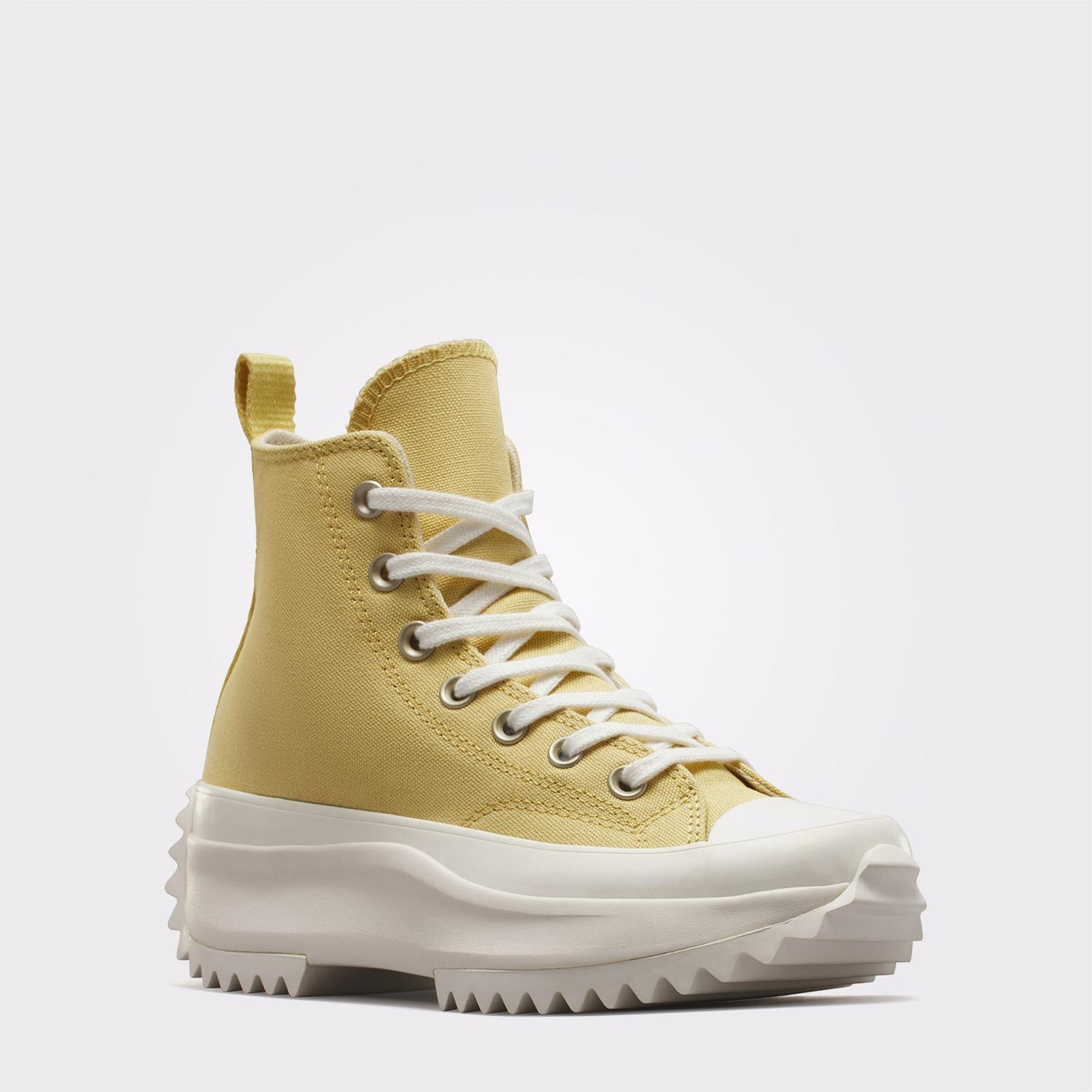Converse Run Star Hike Unisex Sarı Platform Sneaker