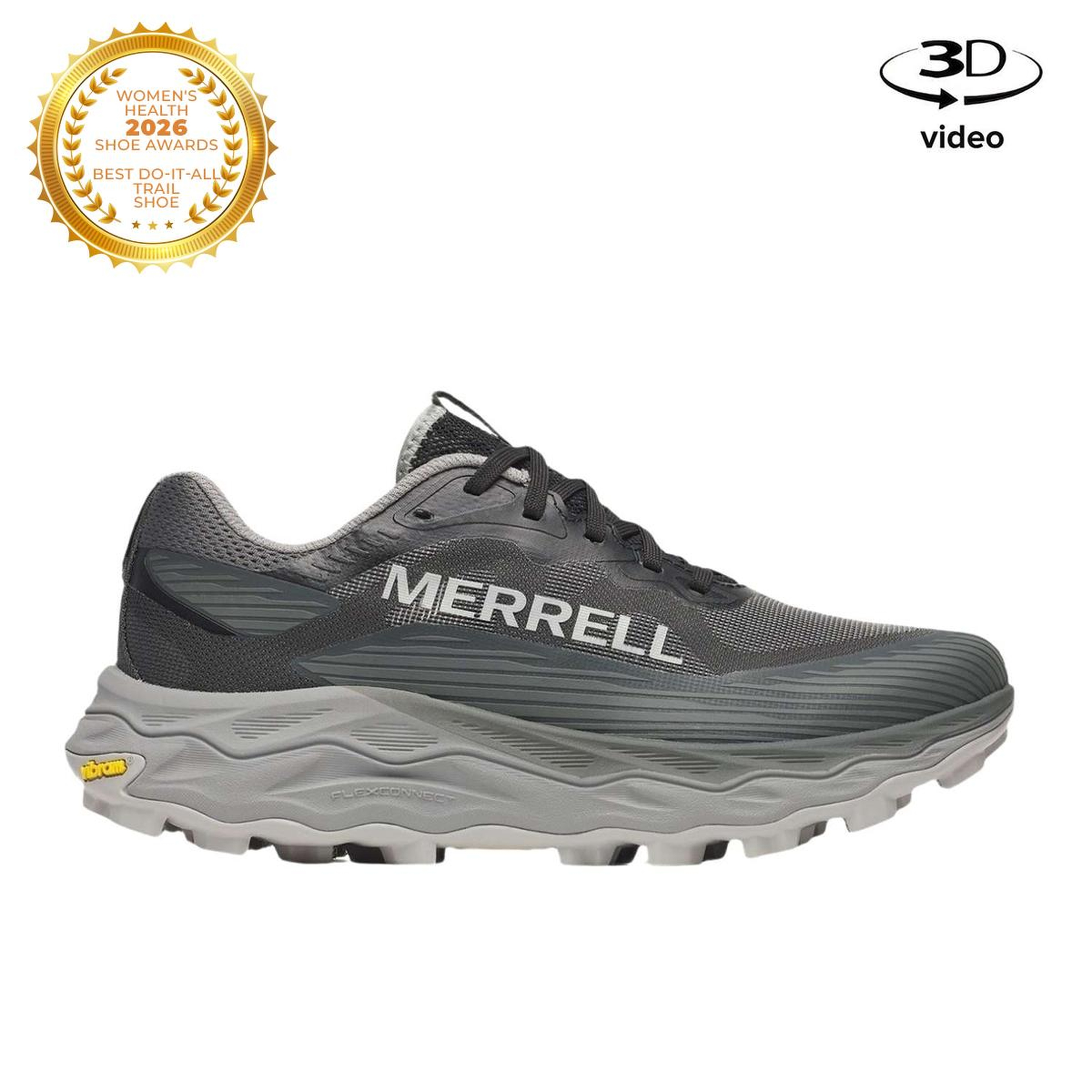 Merrell Agility Peak 6 Kadın Siyah Patika Koşusu Ayakkabısı