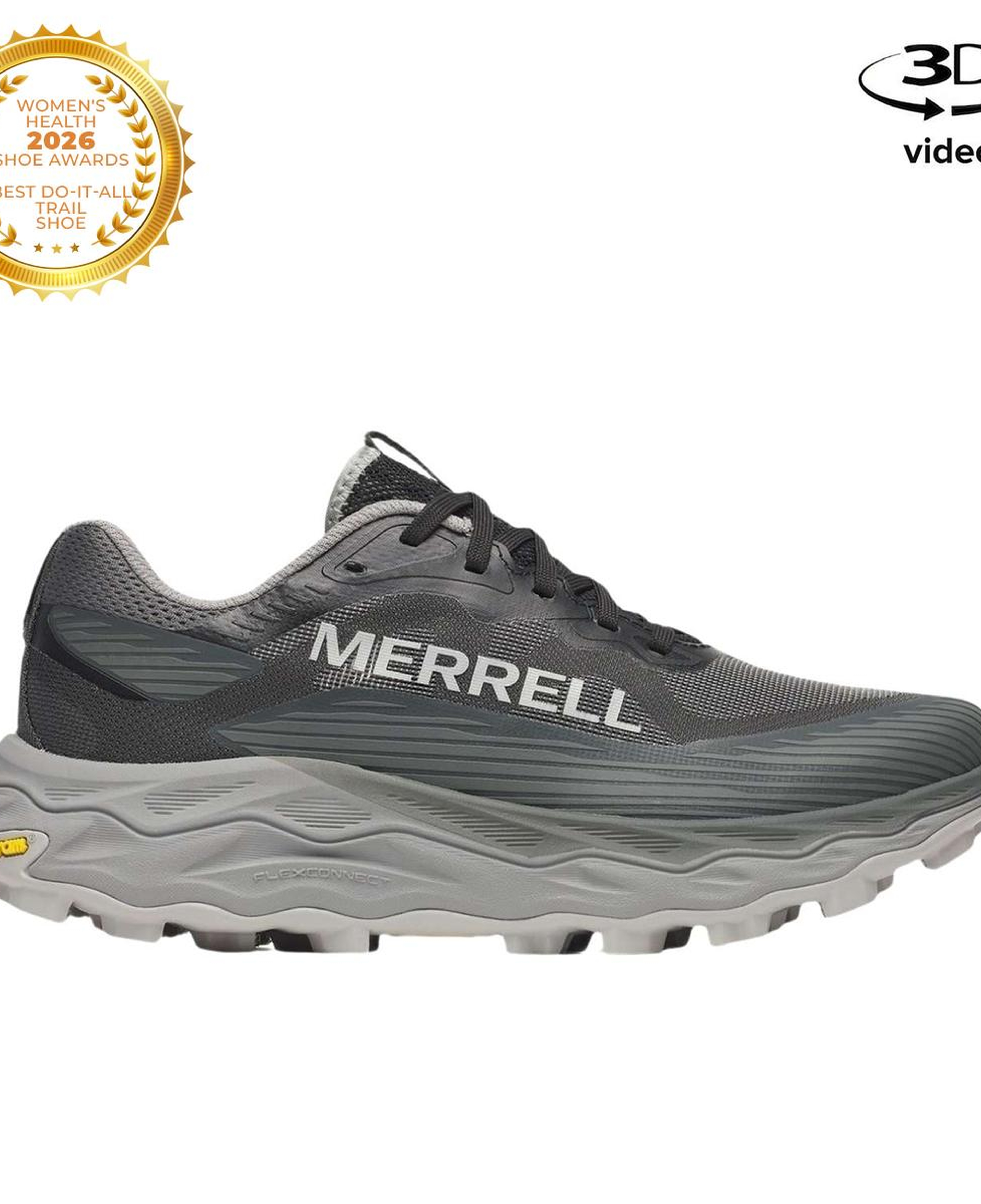 Merrell Agility Peak 6 Kadın Siyah Patika Koşusu Ayakkabısı