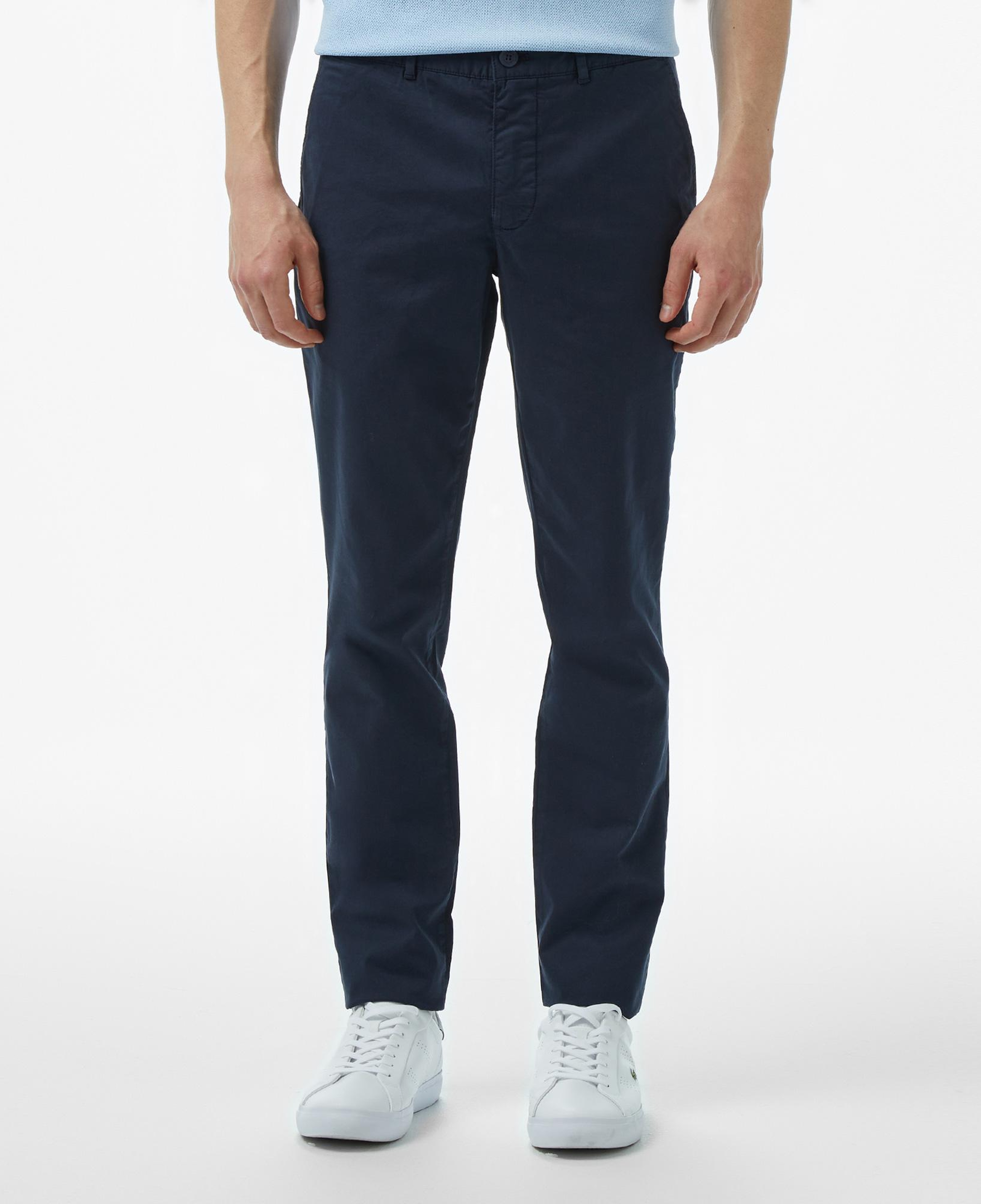 Lacoste Classic Fit Erkek Lacivert Pantolon