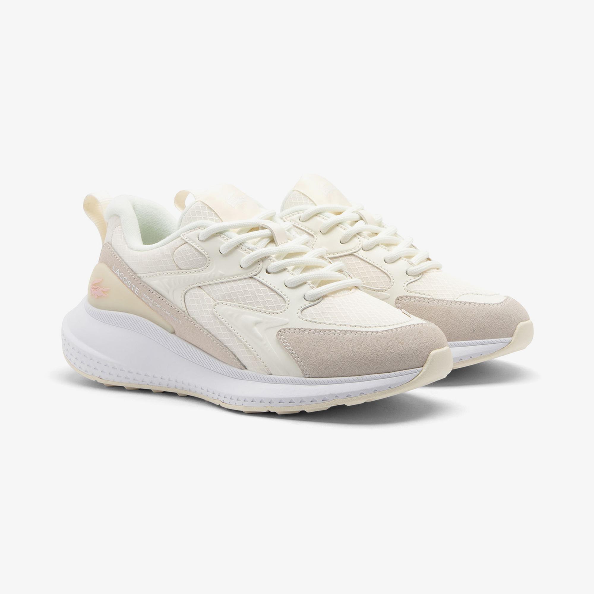 Lacoste L003 Evo Kadın Bej Spor Ayakkabı
