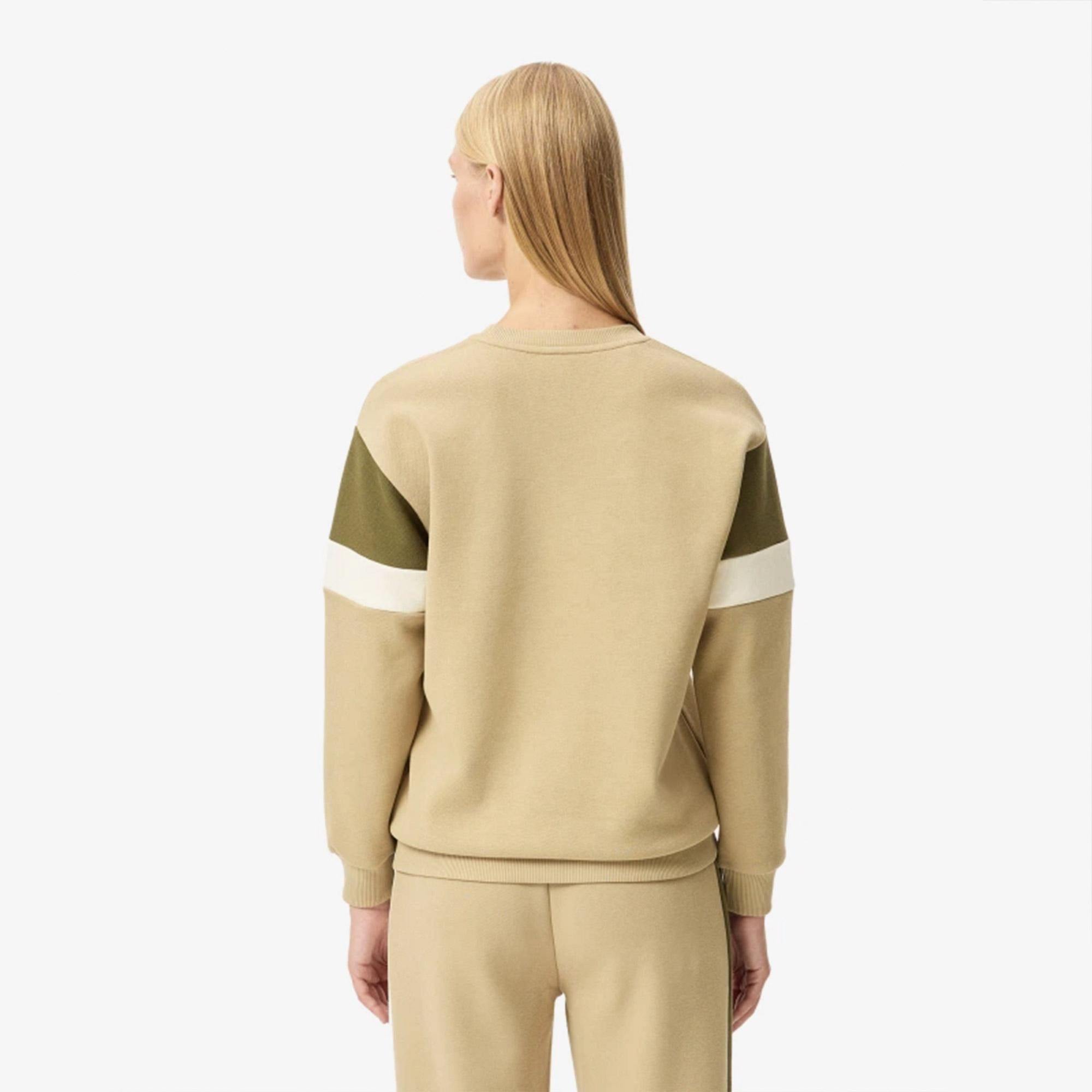 Lacoste Kadın Bej Sweatshirt