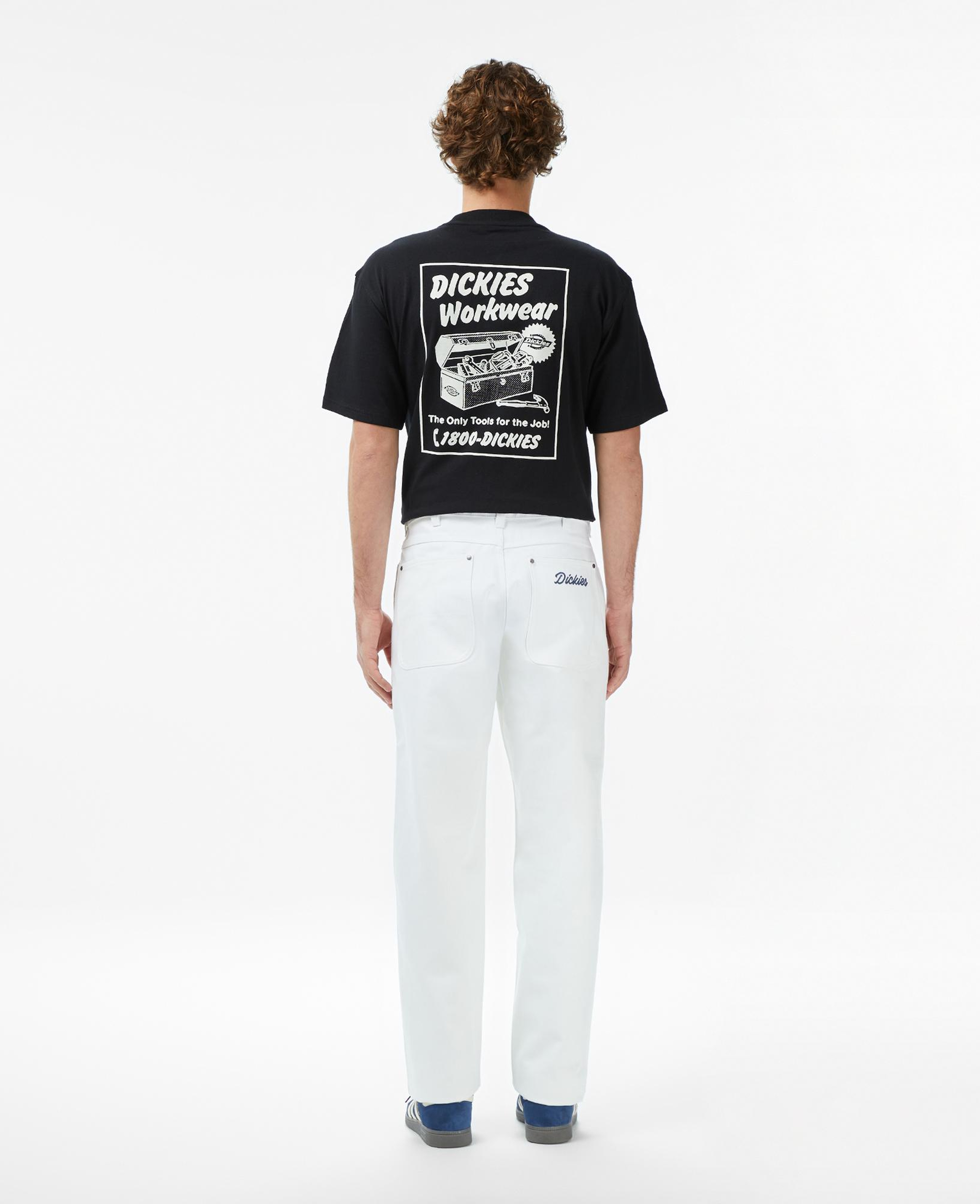 Dickies Wellsville Loose Tapered Erkek Beyaz Pantolon