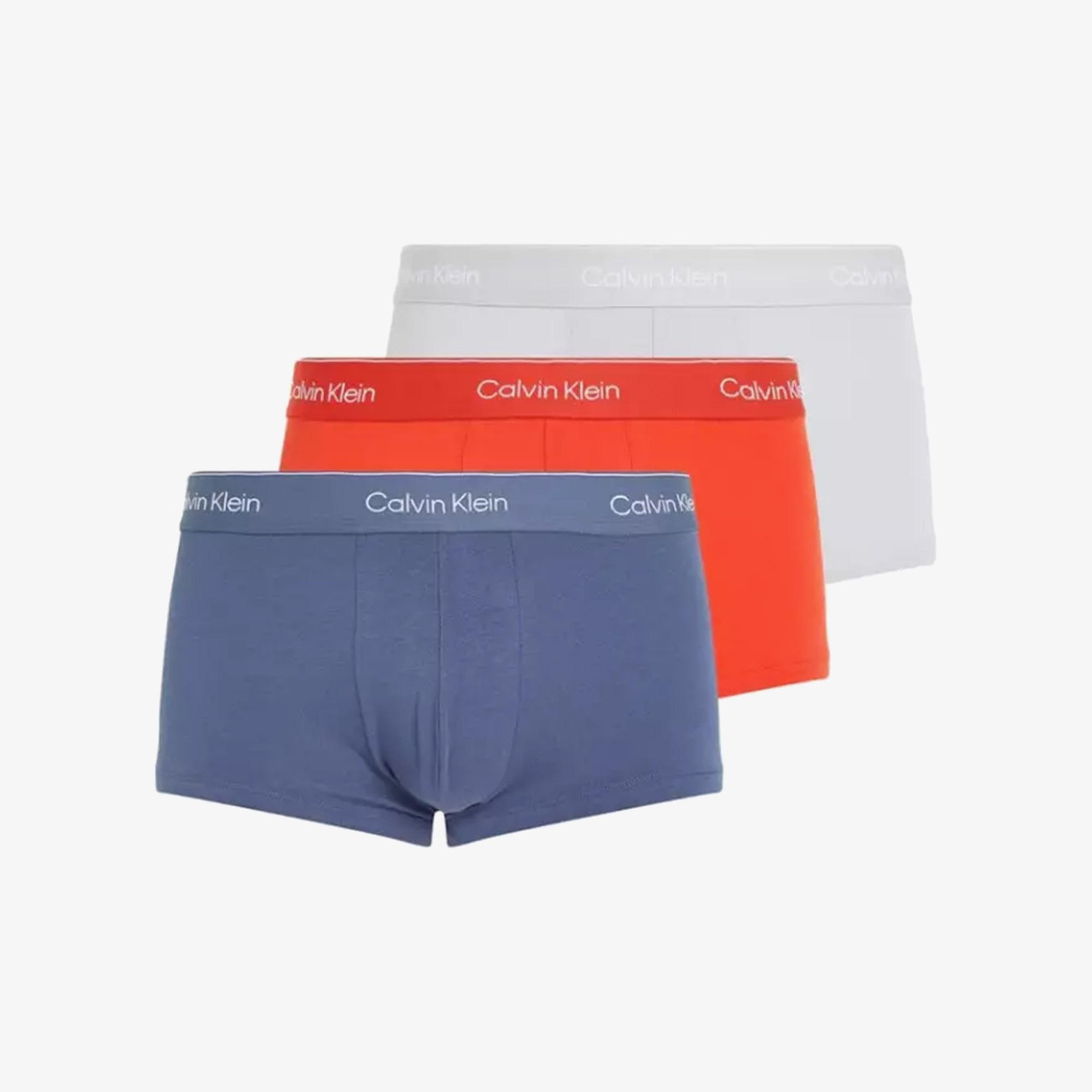Calvin Klein Low Rise Erkek Renkli 3'lü Boxer