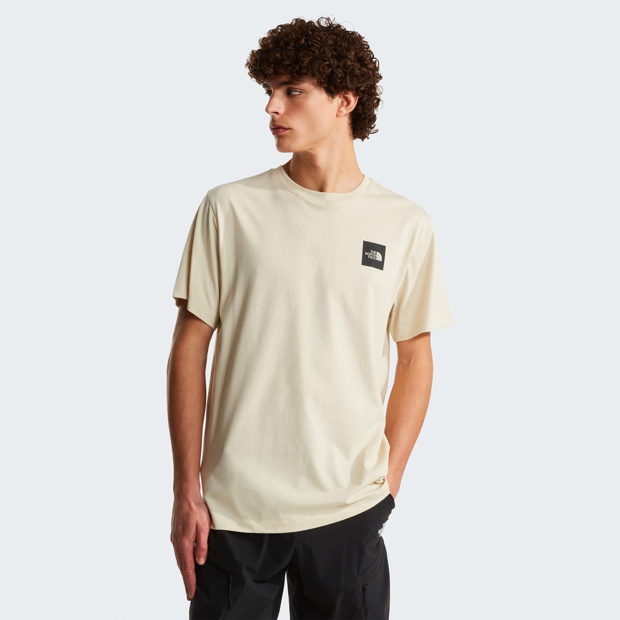 The North Face Evolution Box Half Dome Regular Erkek Bej T-Shirt