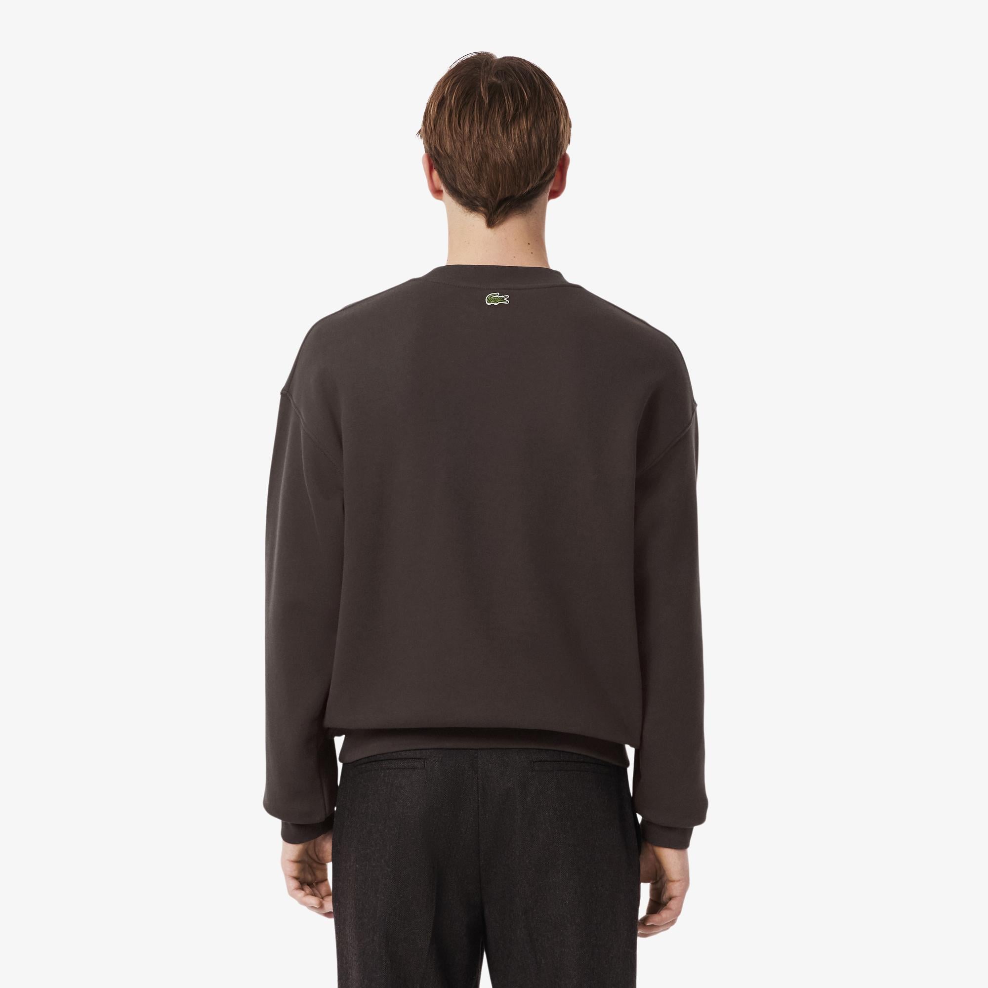 Nakışlı Polar Sweatshirt