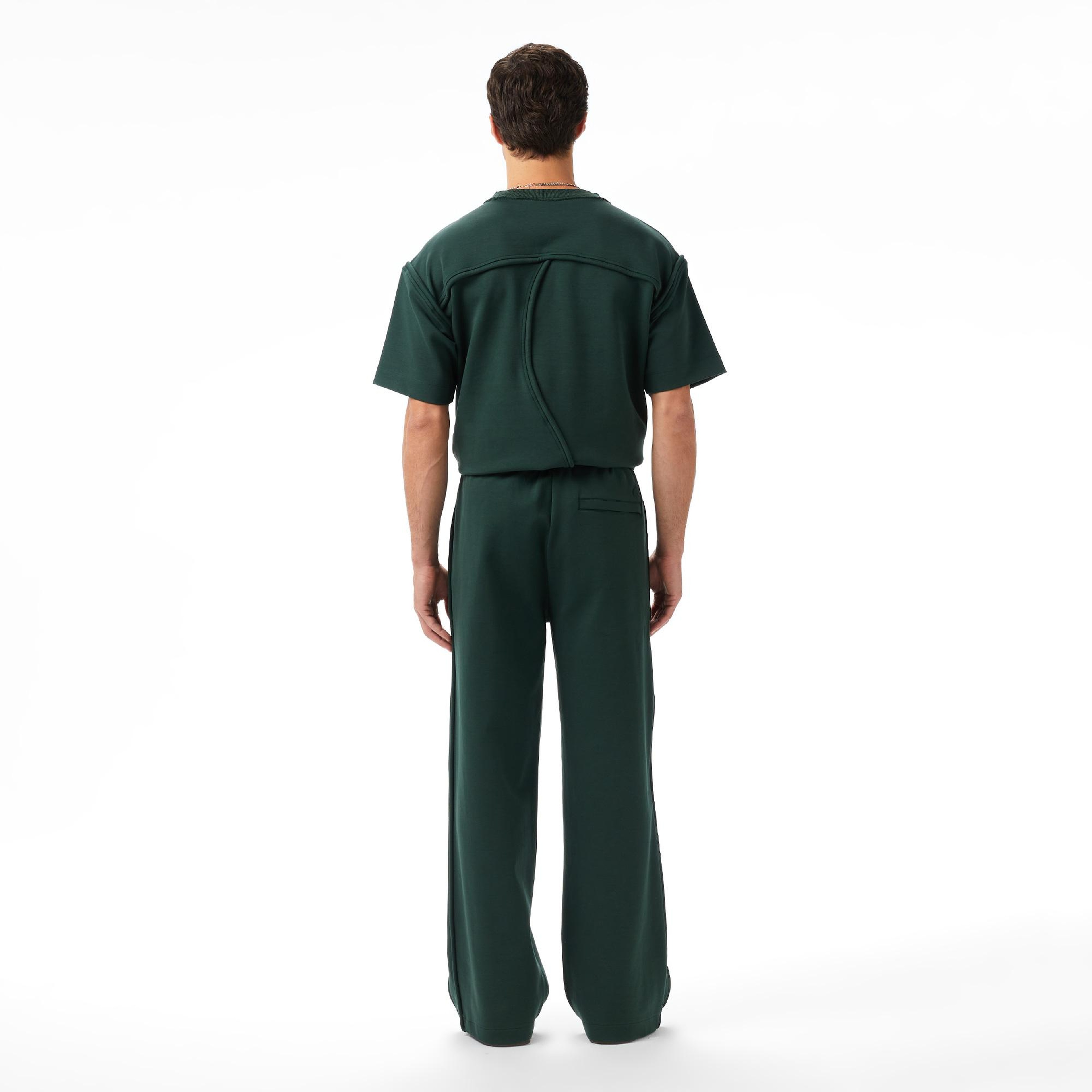 Lacoste x House of SuperStep Relaxed Fit Erkek Yeşil Eşofman Altı