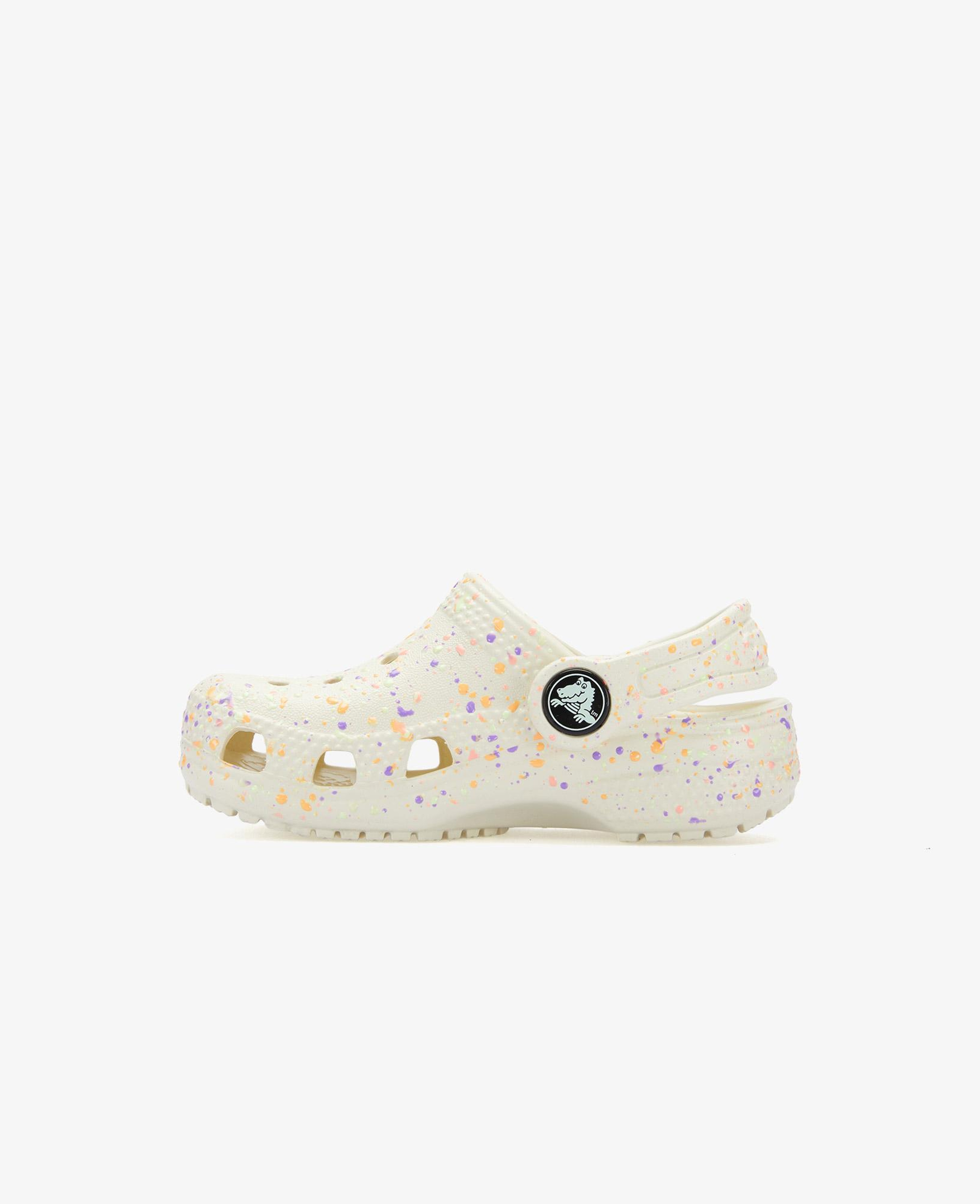 Crocs Classic Glow Paint Splattercgt Çocuk Renkli Sandalet