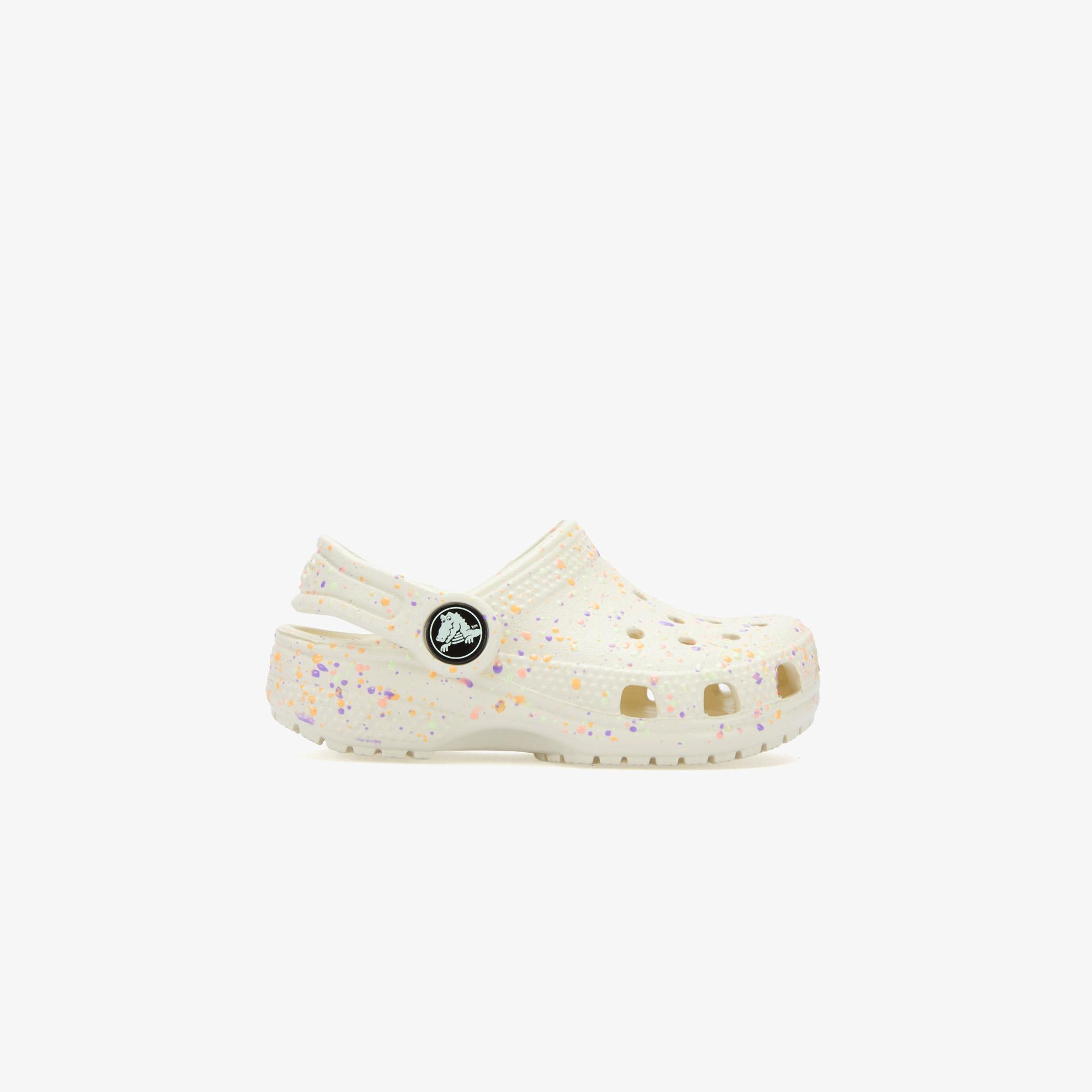 Crocs Classic Glow Paint Splattercgt Çocuk Renkli Sandalet