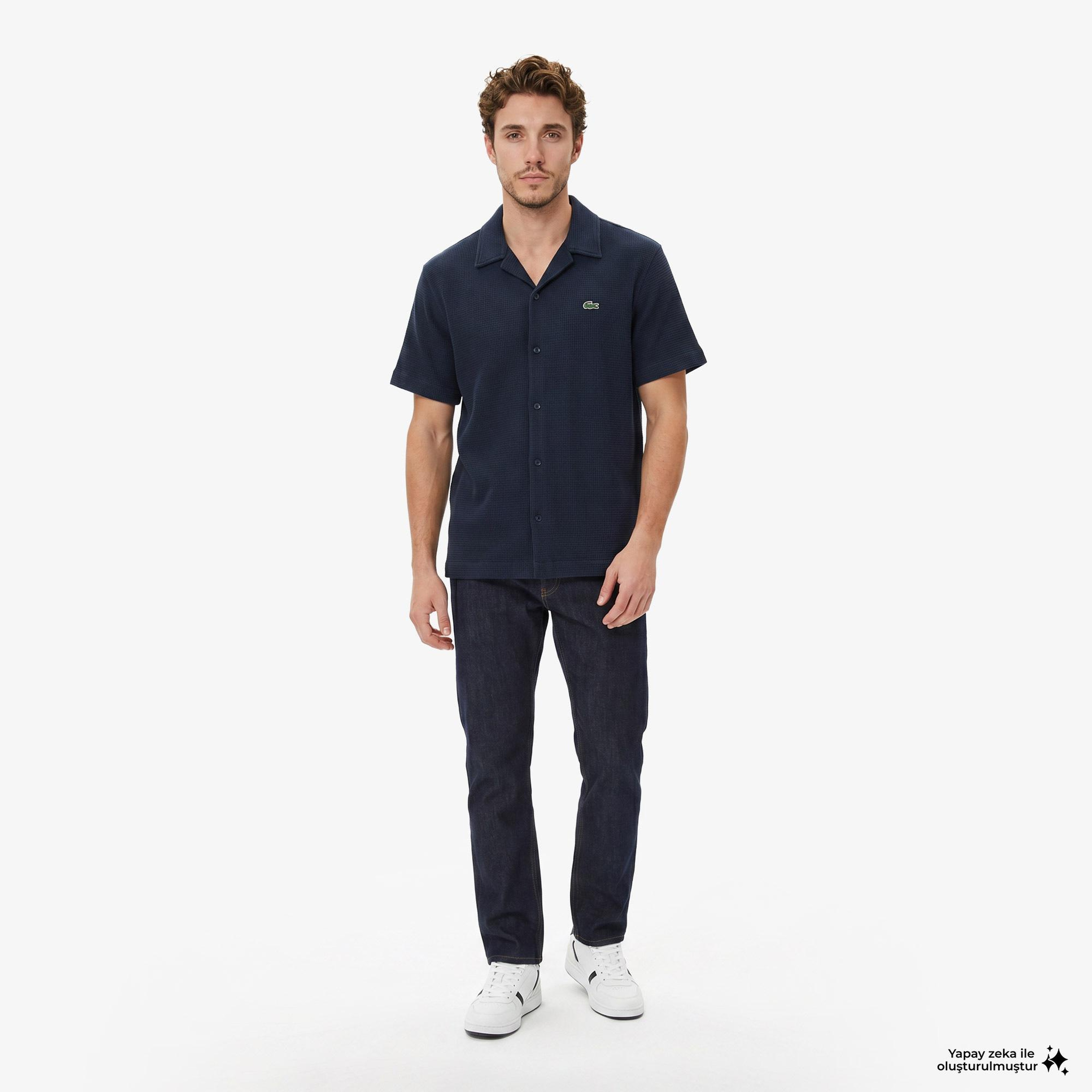 Lacoste Erkek Mavi Gömlek