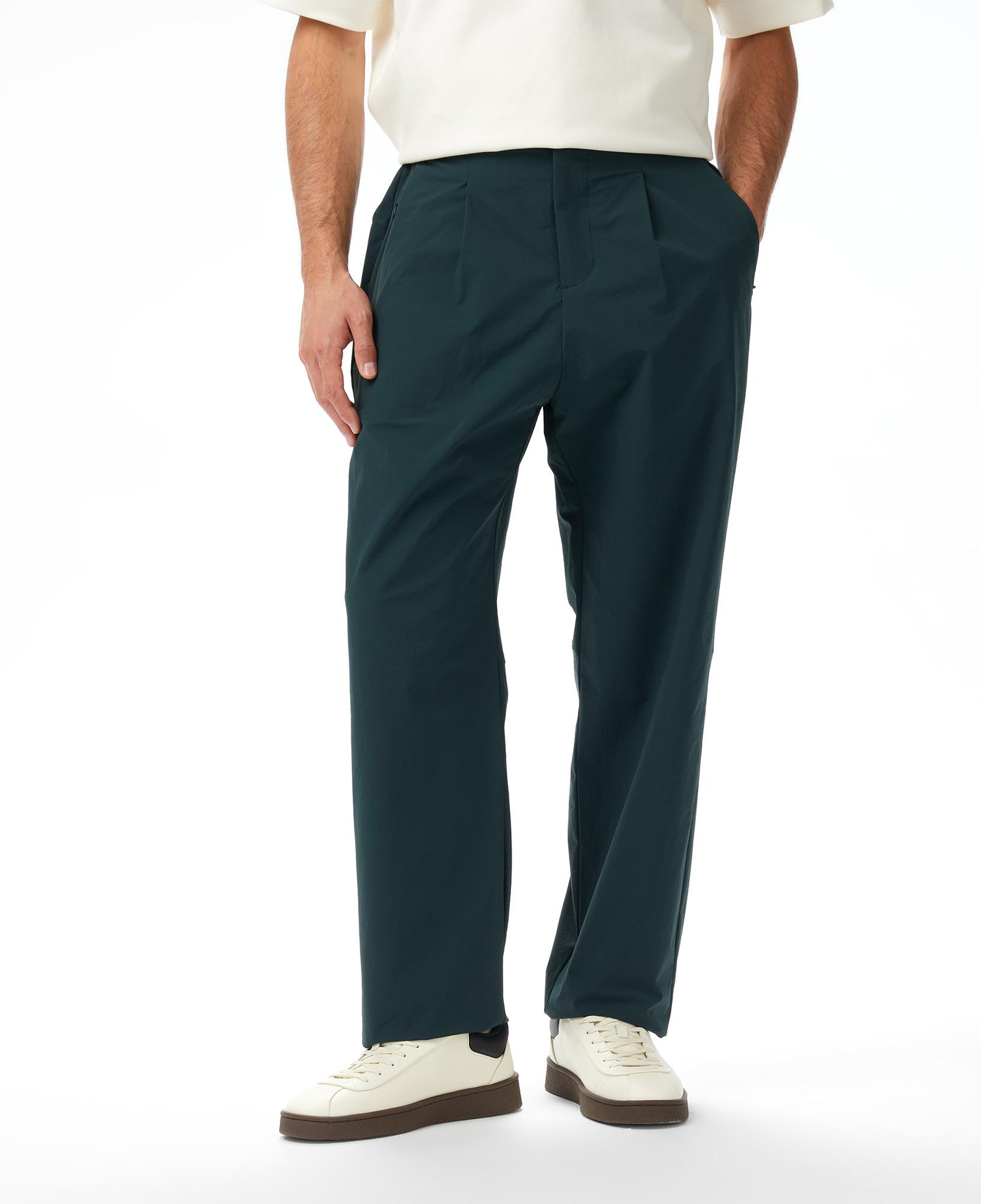 Lacoste x House of SuperStep Slim Fit Erkek Yeşil Pantolon