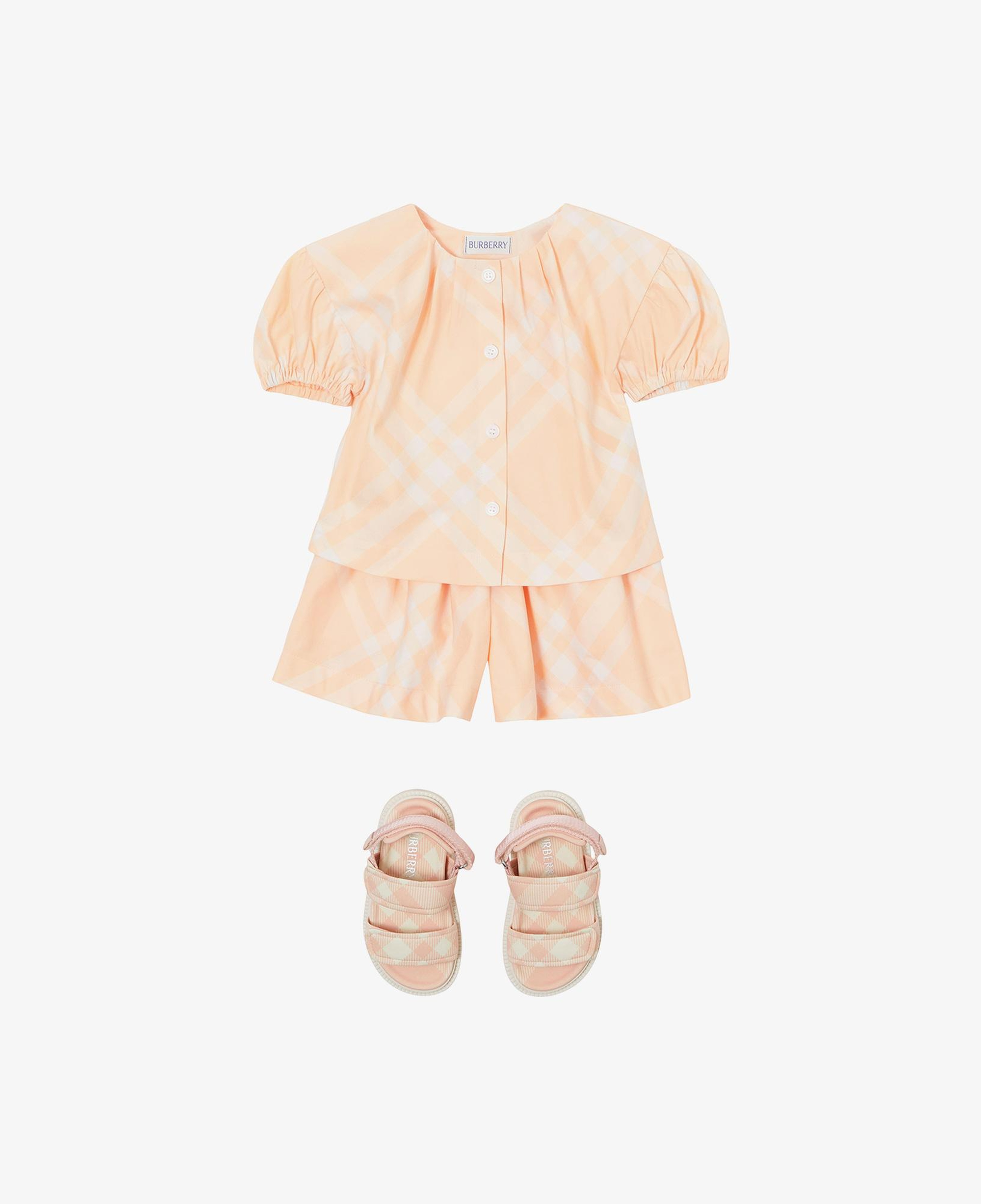 Burberry Çocuk Pembe Şort