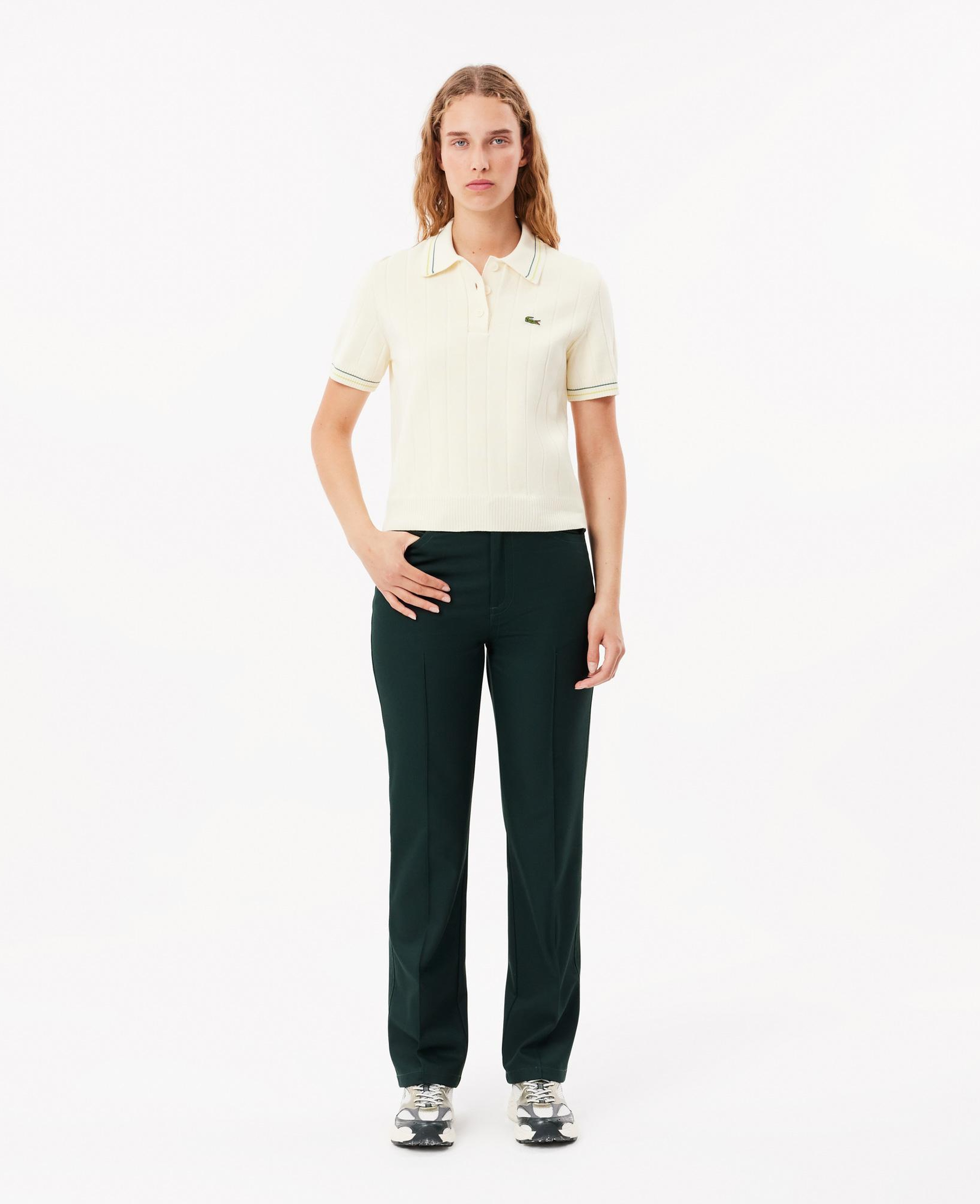 Kadın Straight Fit Koyu Yeşil Pantolon