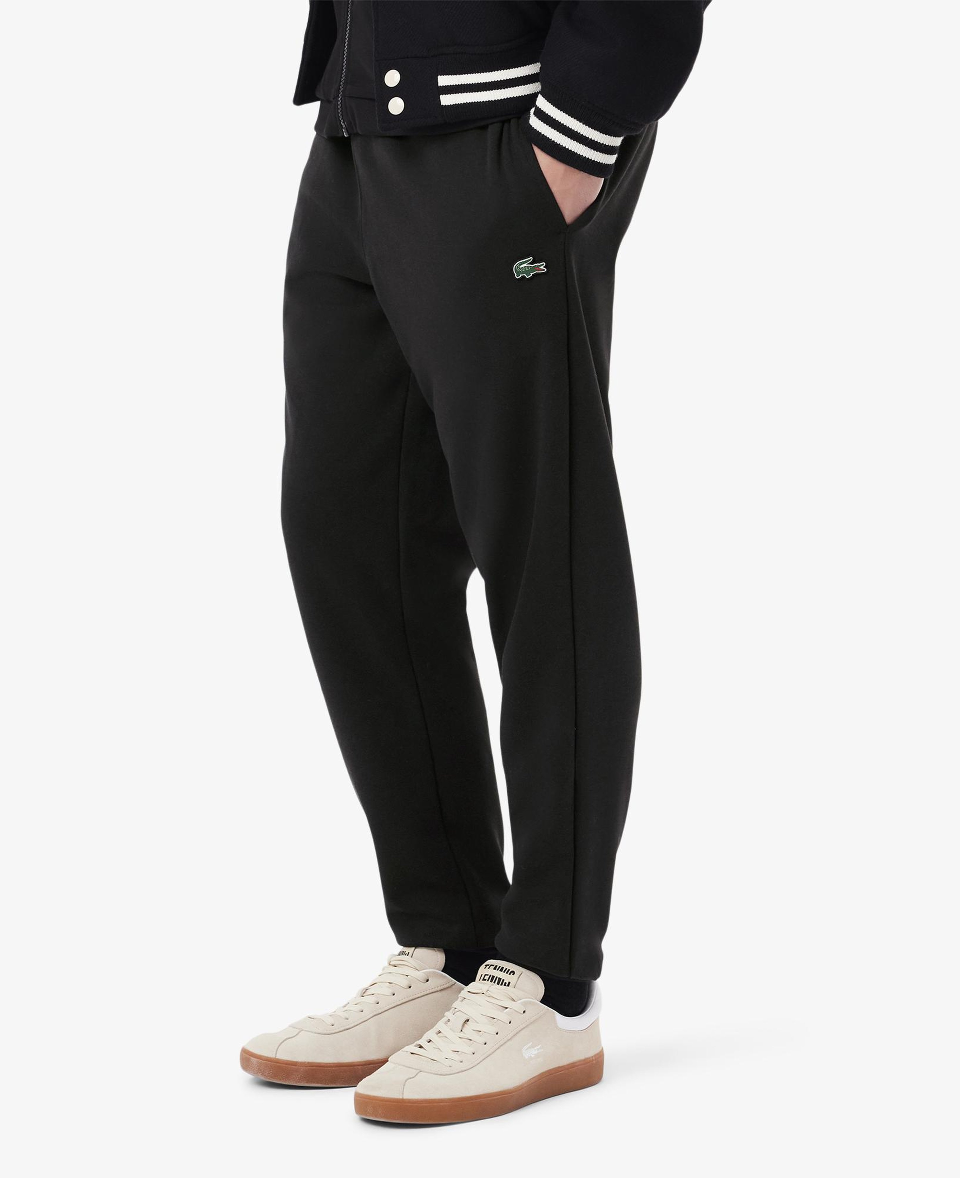 Erkek Regular Fit Siyah Eşofman Altı