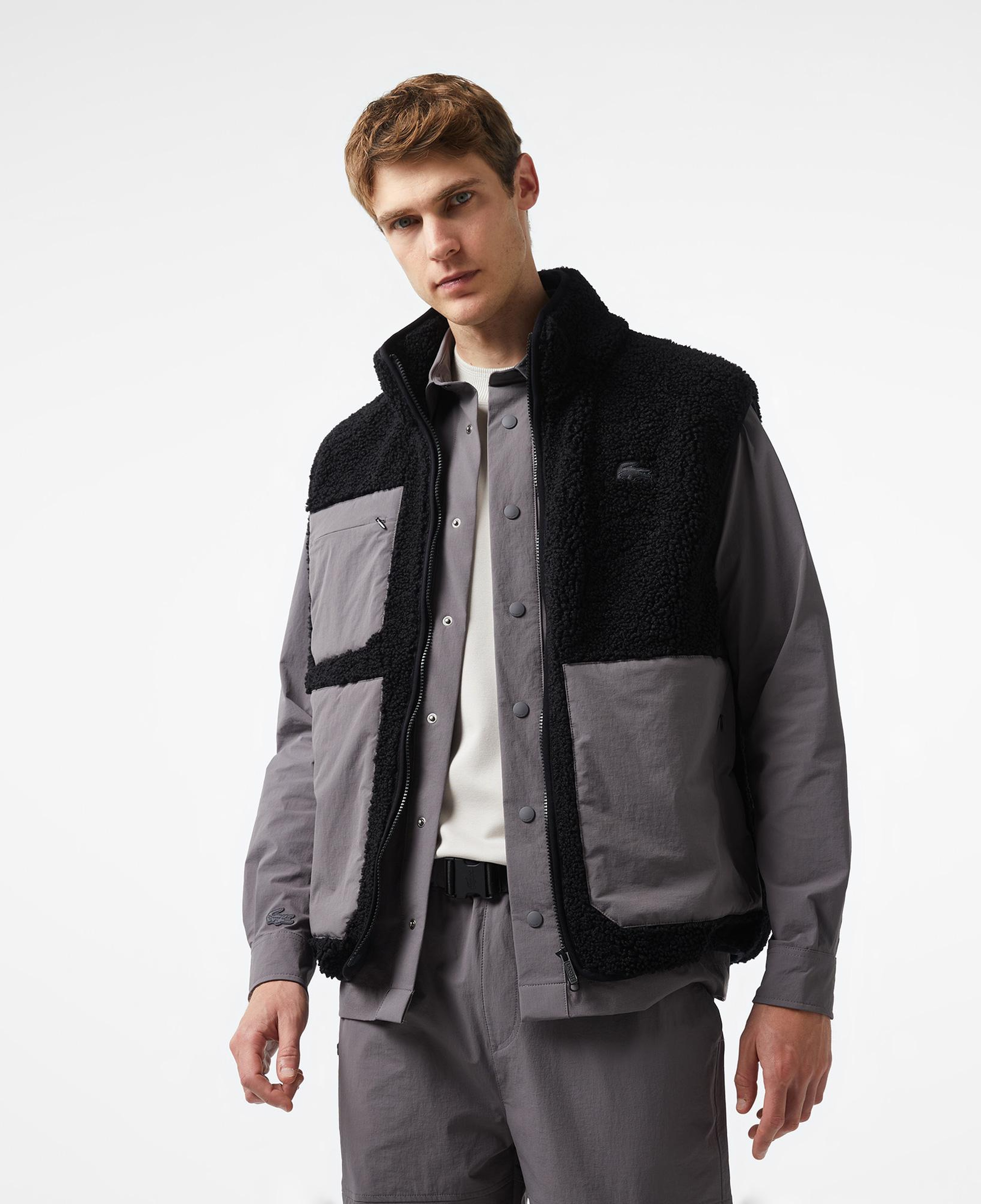 Lacoste x House of SuperStep Erkek Siyah Yelek