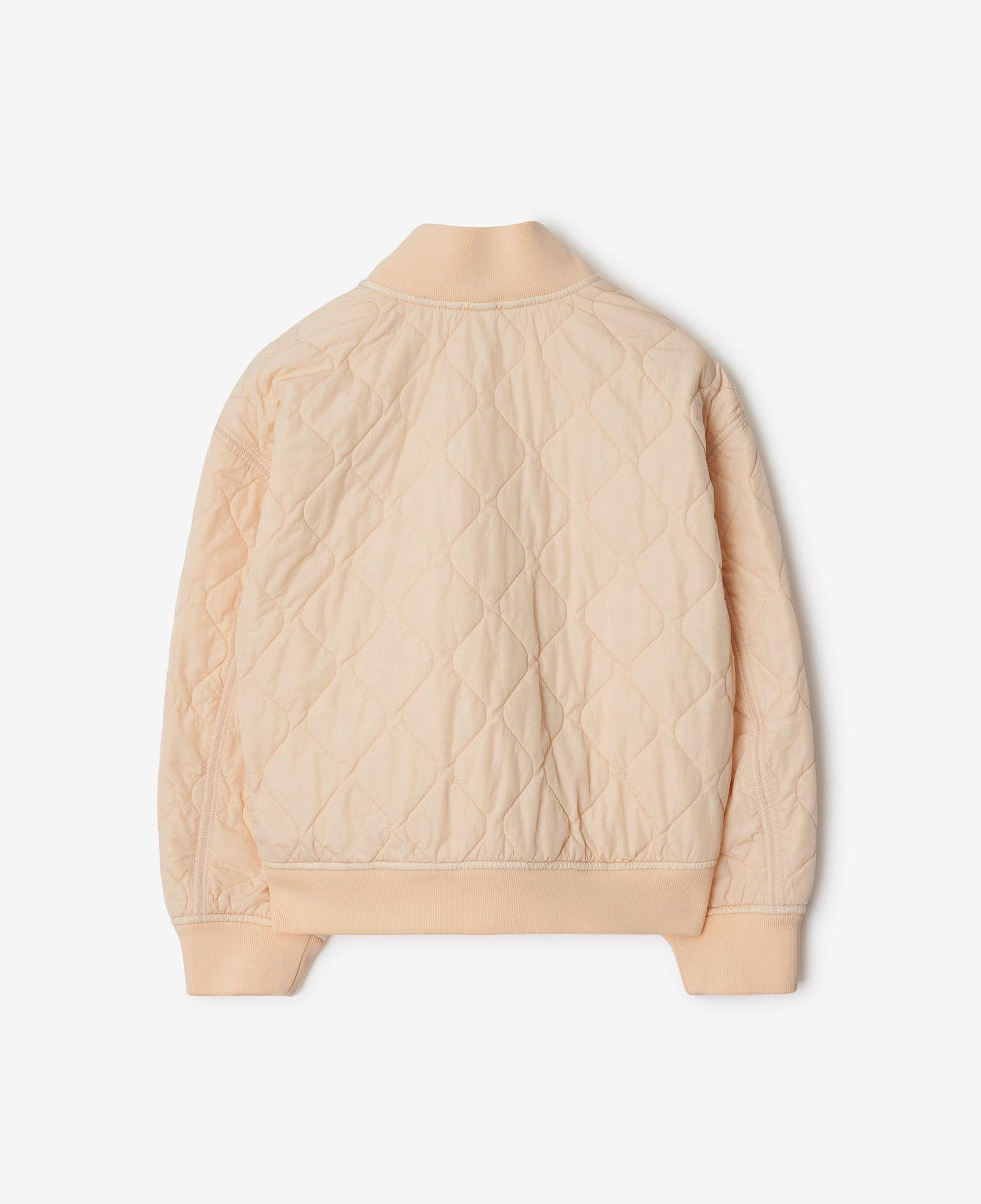 Burberry Mackie Quilted Nylon Bomber Çocuk Pembe Mont