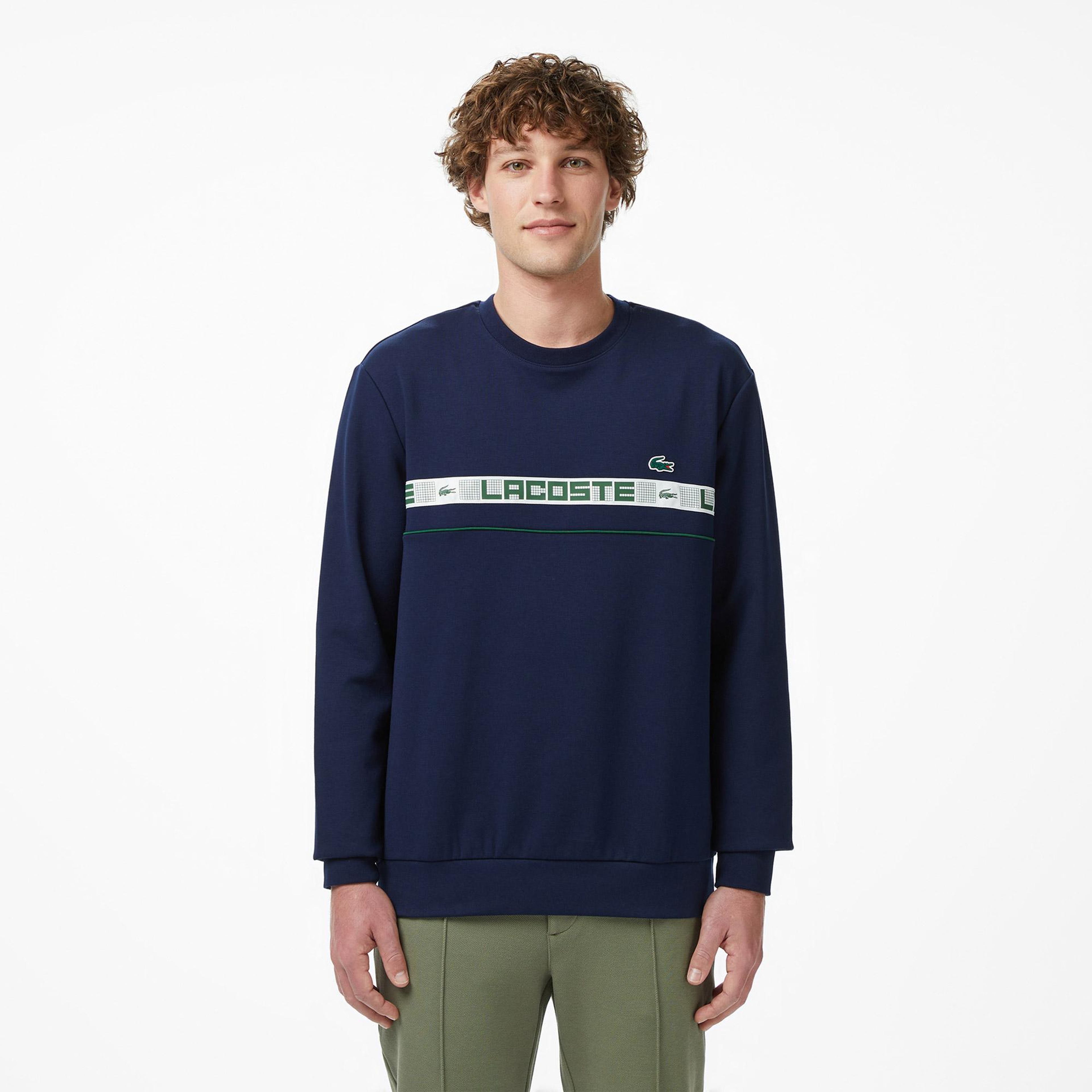 Lacoste Erkek Lacivert Sweatshirt