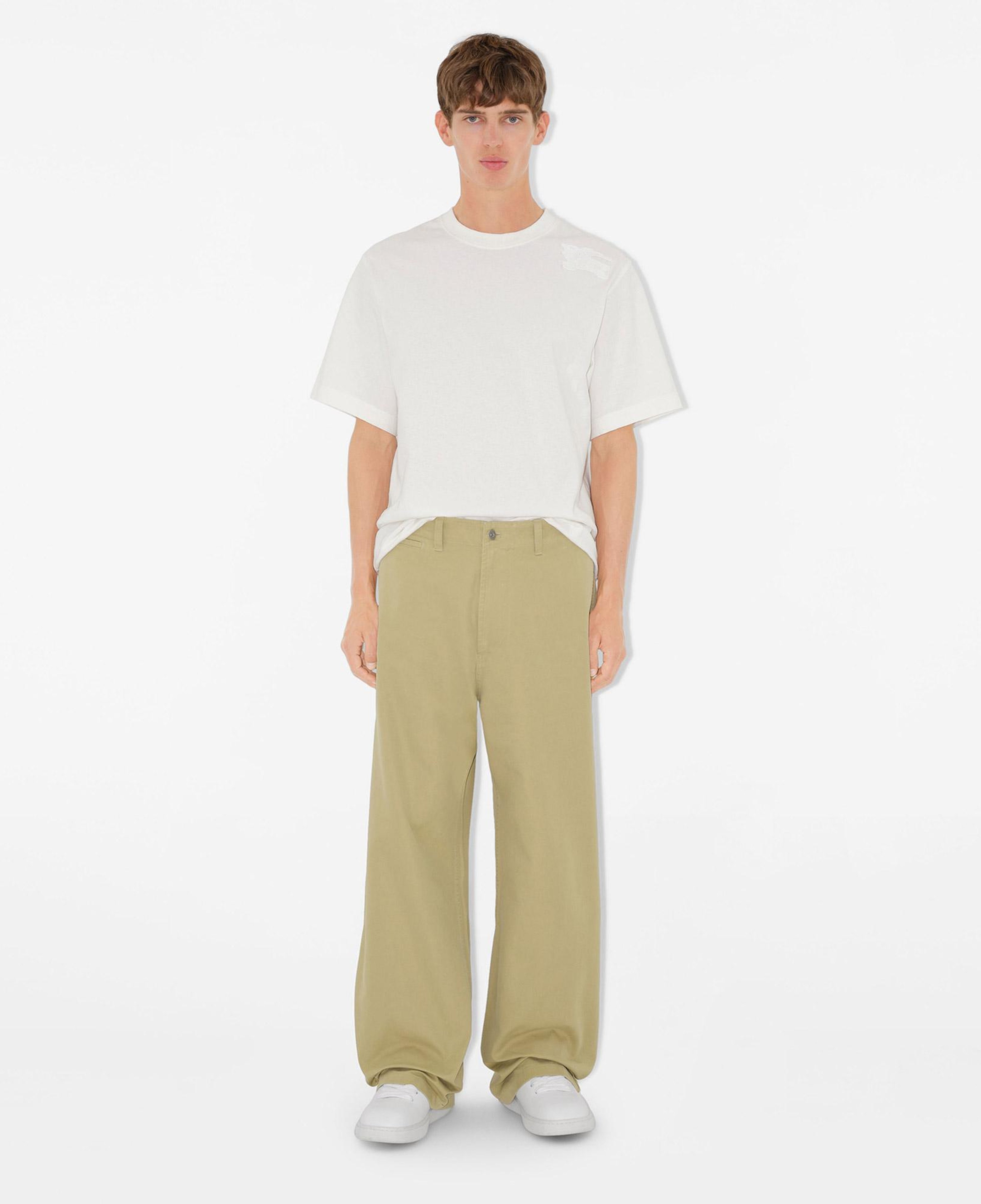 Burberry Erkek Bej Pantolon