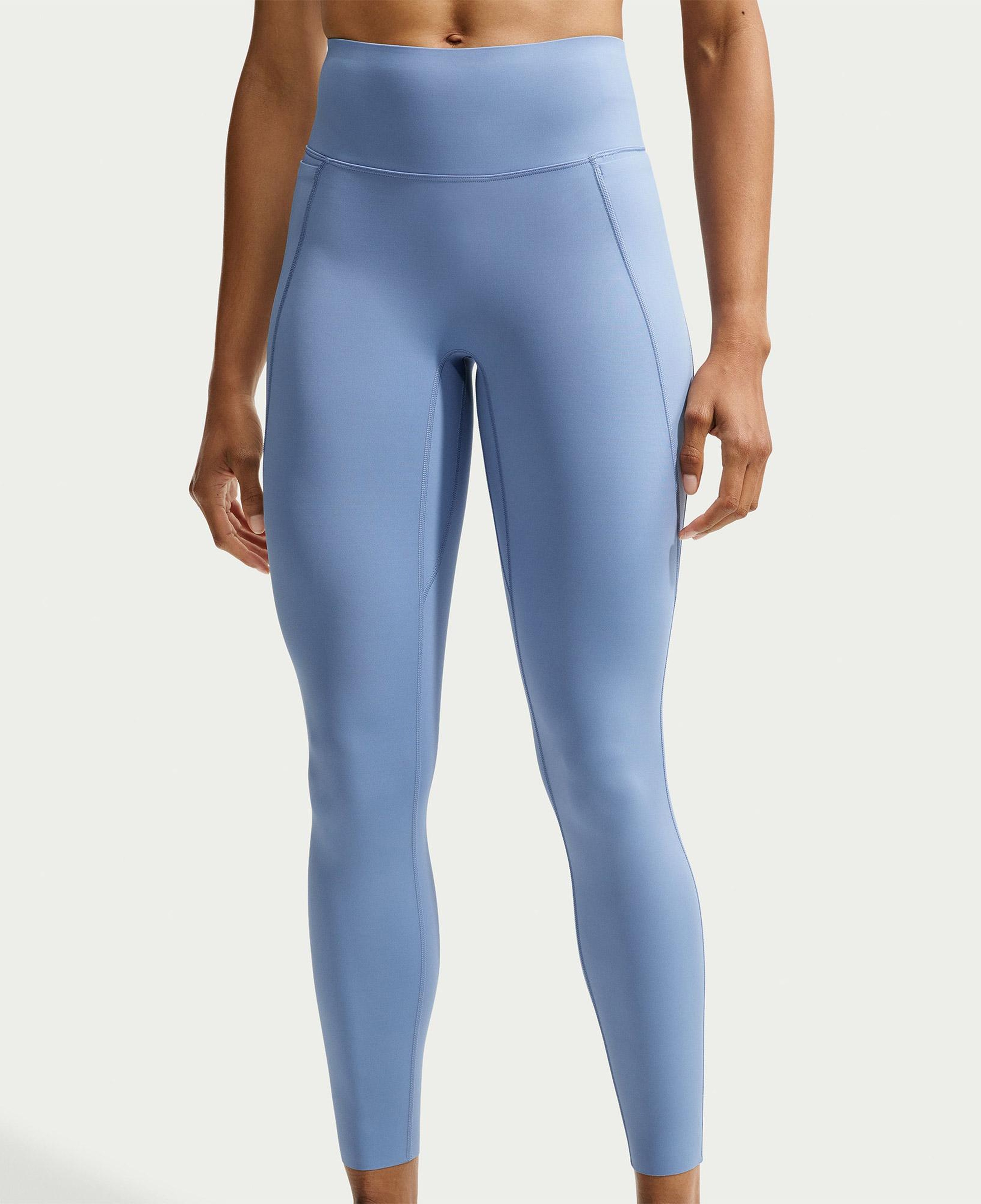 Nike Dri-Fit Universa Kadın Mavi Tayt