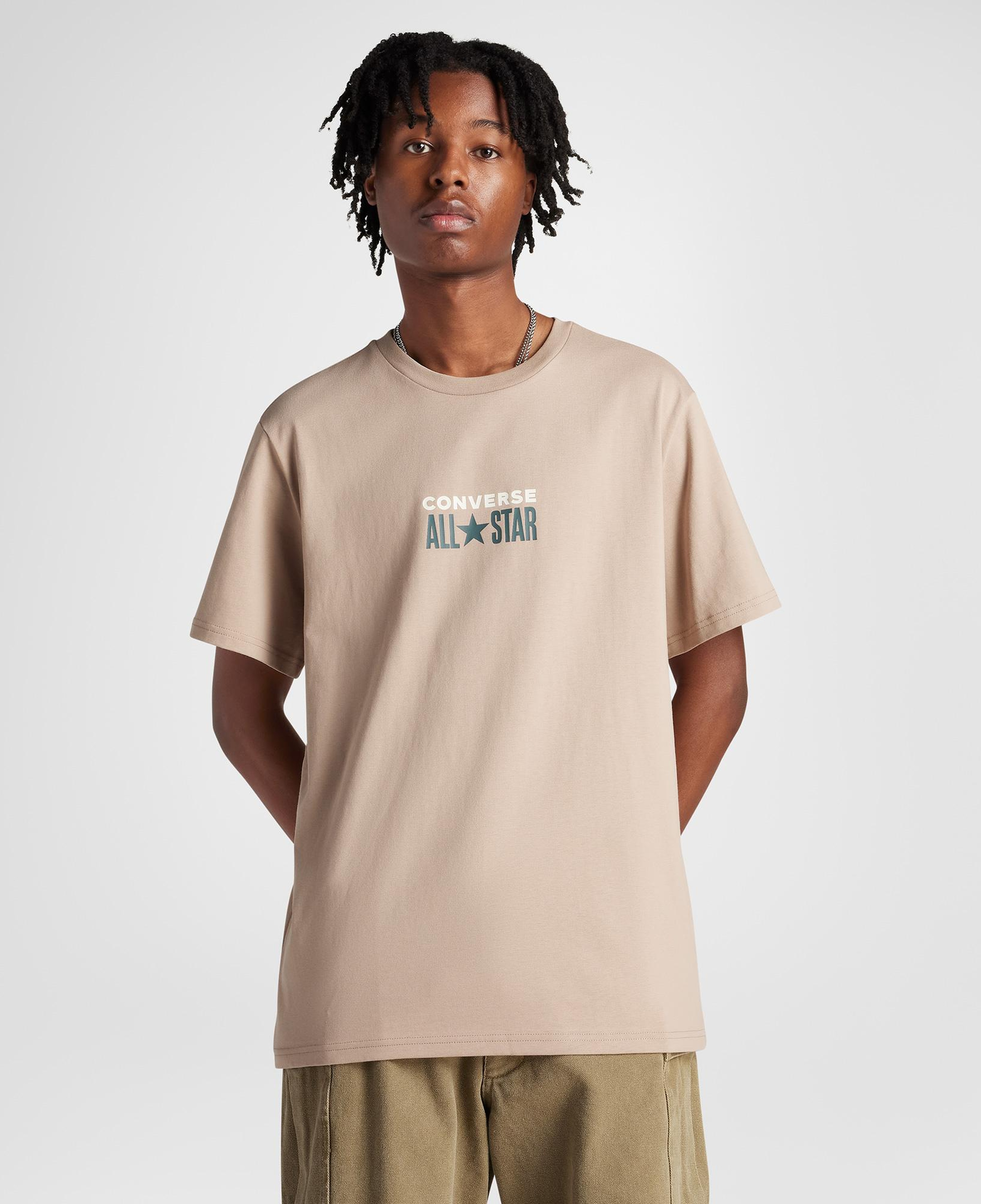 Converse Erkek Kahverengi T-Shirt