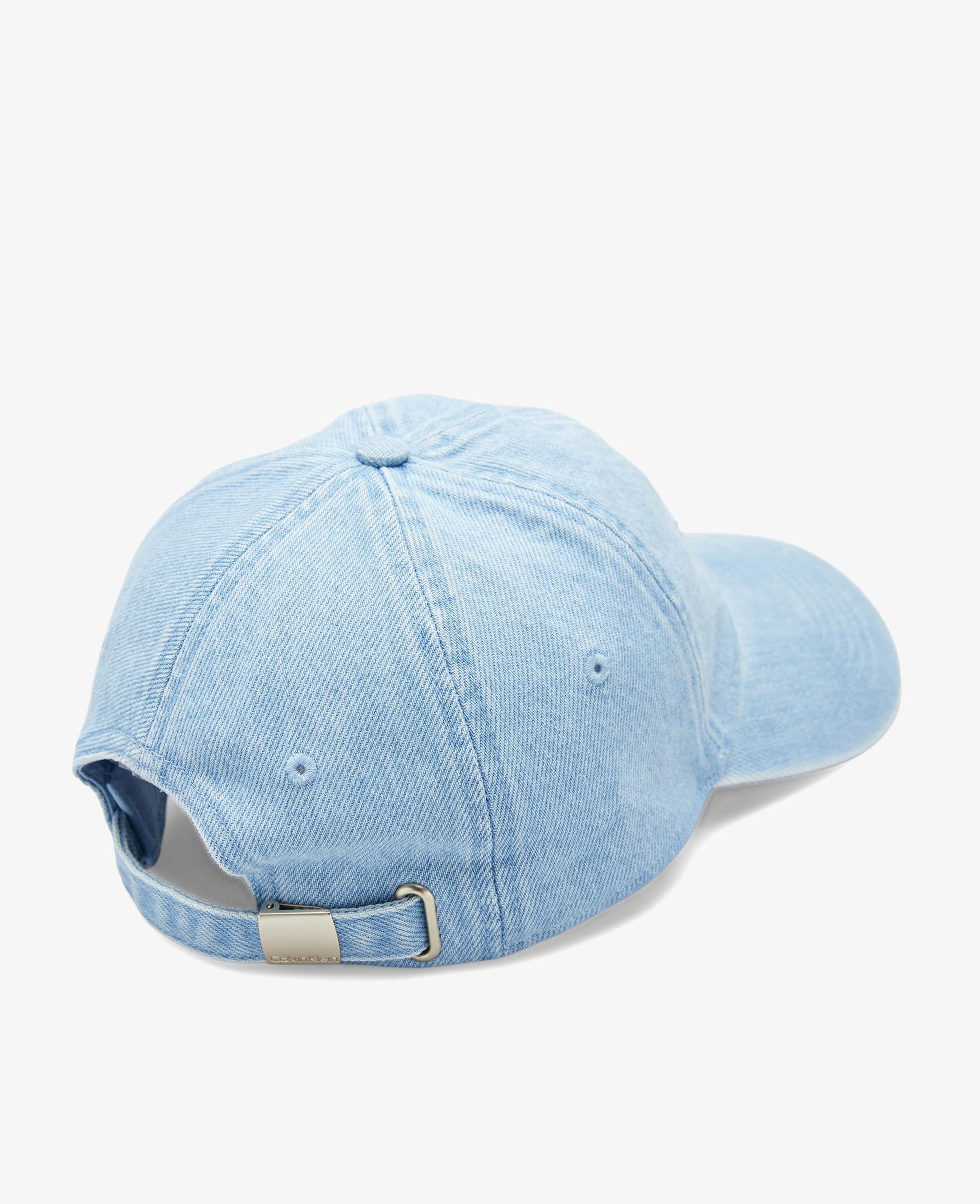 Calvin Klein Monologo Embroidery Denim Baseba Erkek Mavi Şapka