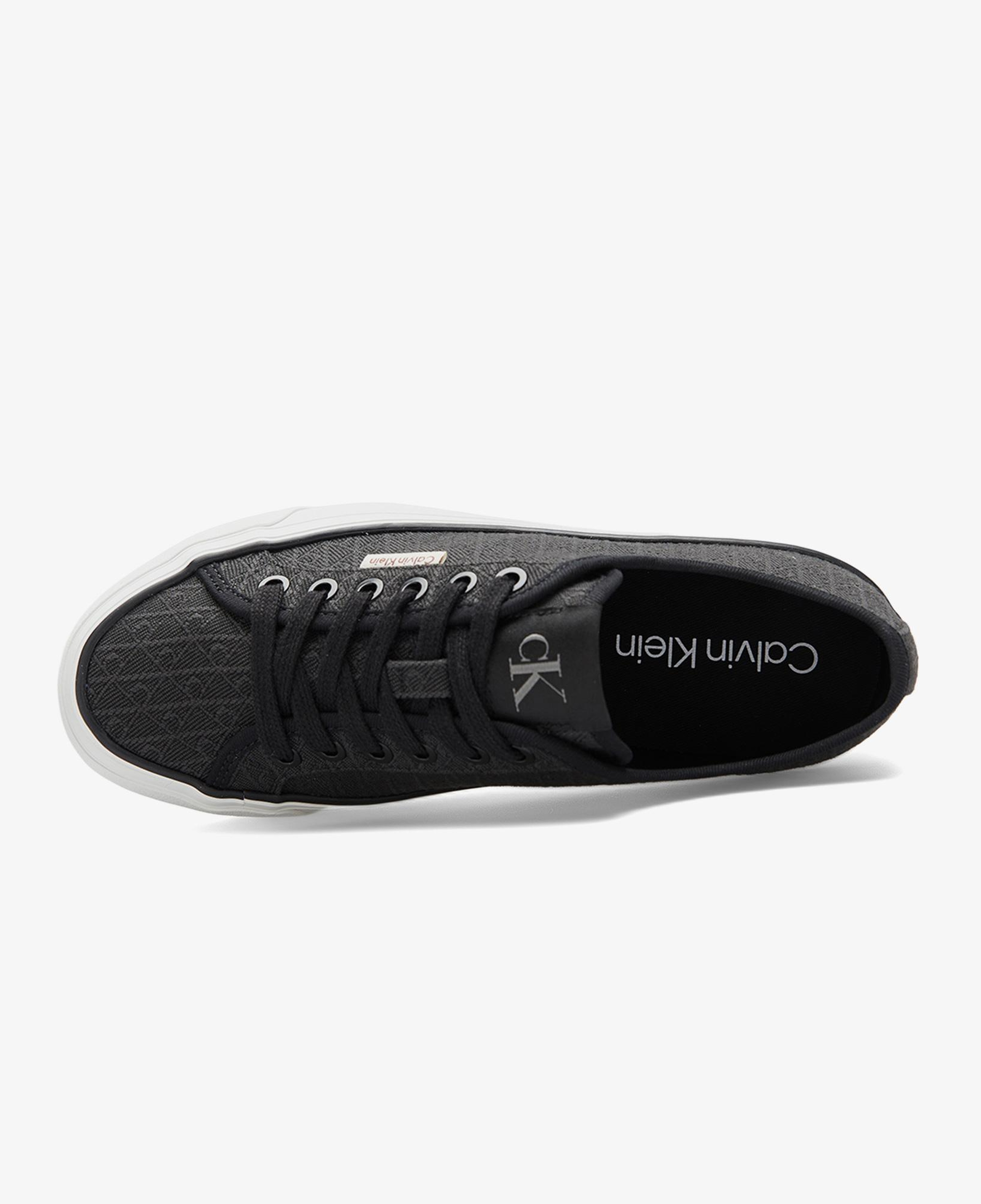 Calvin Klein Vulc Flatform Laceup Kadın Siyah Sneaker