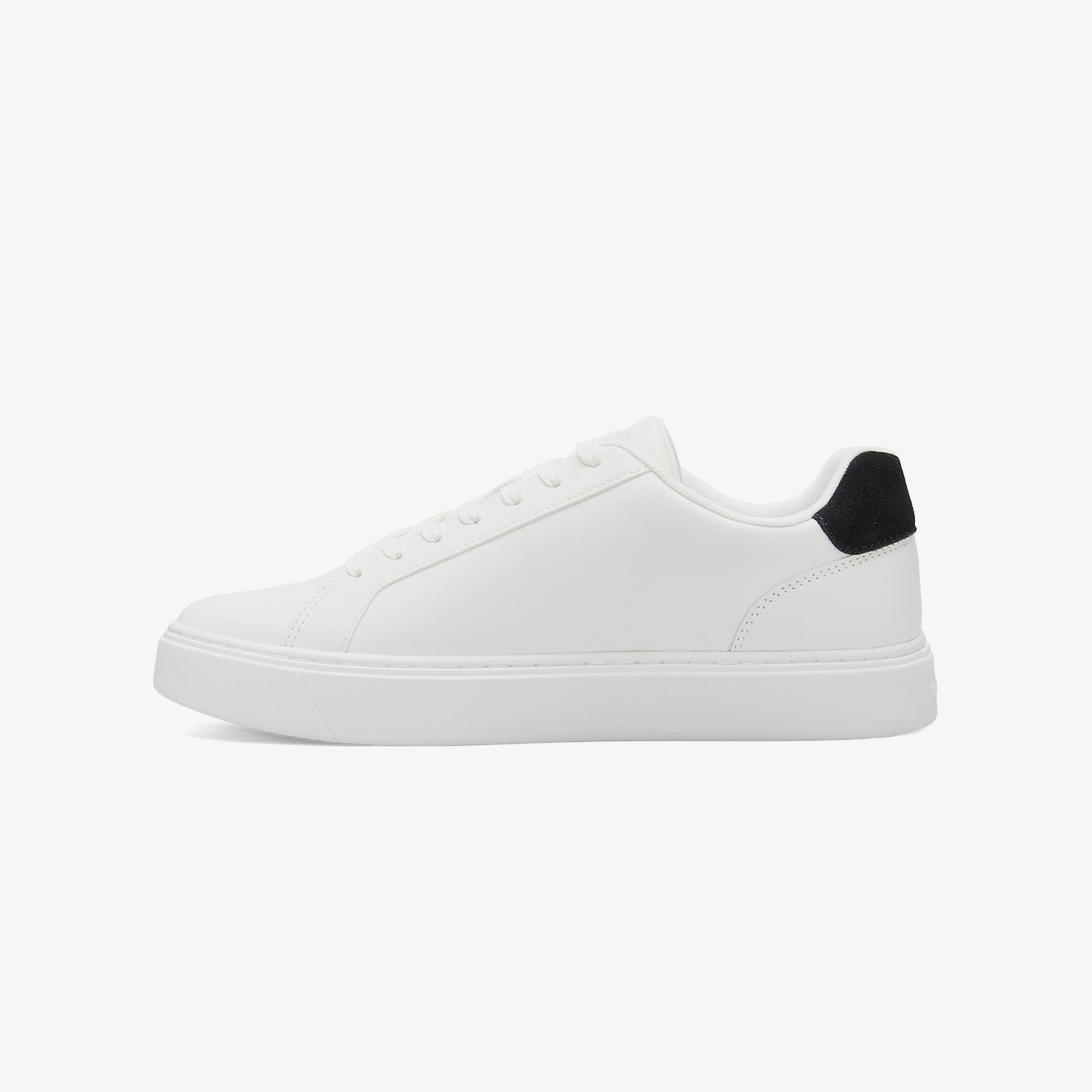 Calvin Klein Classic Cupsole Laceup Erkek Beyaz Sneaker