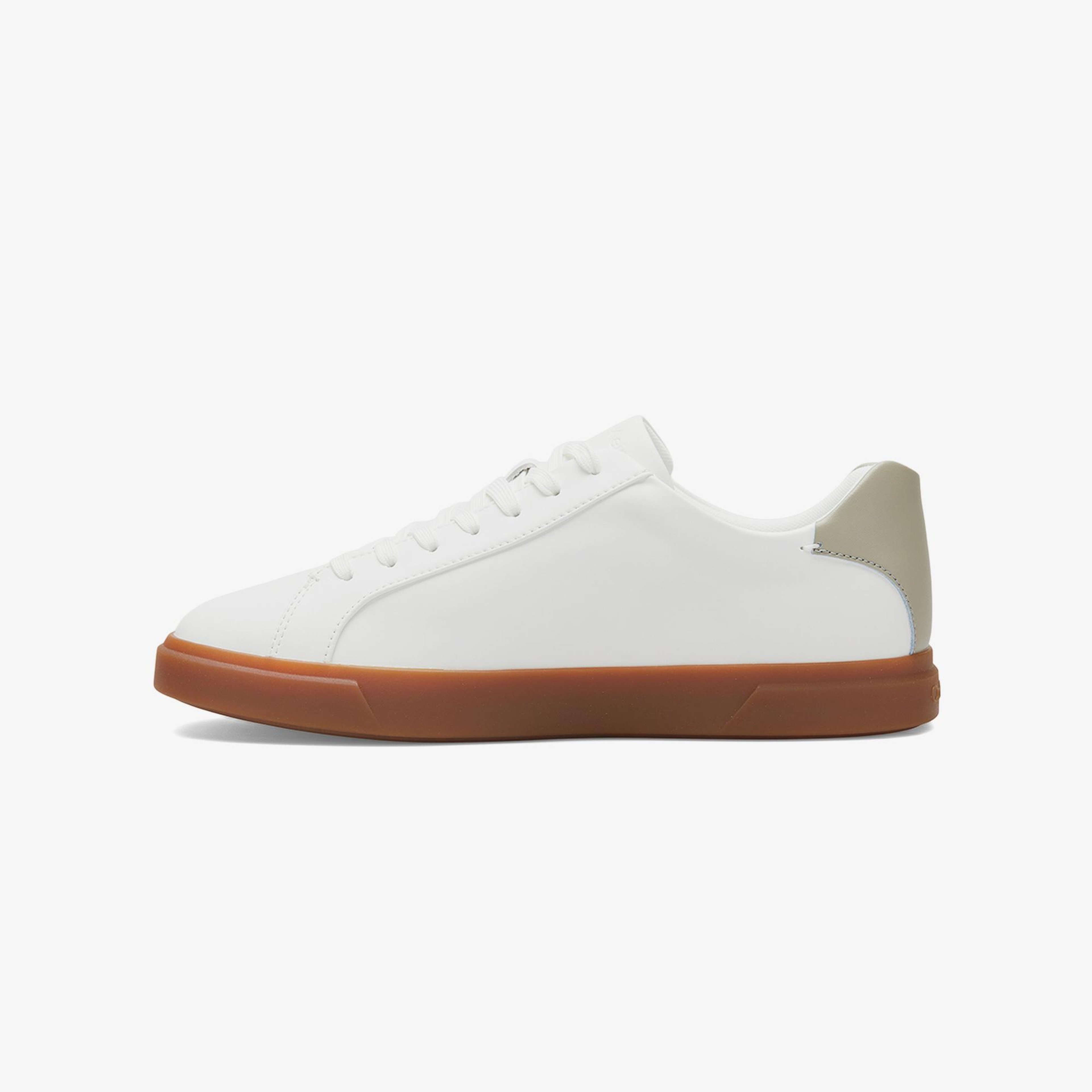Calvin Klein Low Prof Cupsole Erkek Beyaz Sneaker