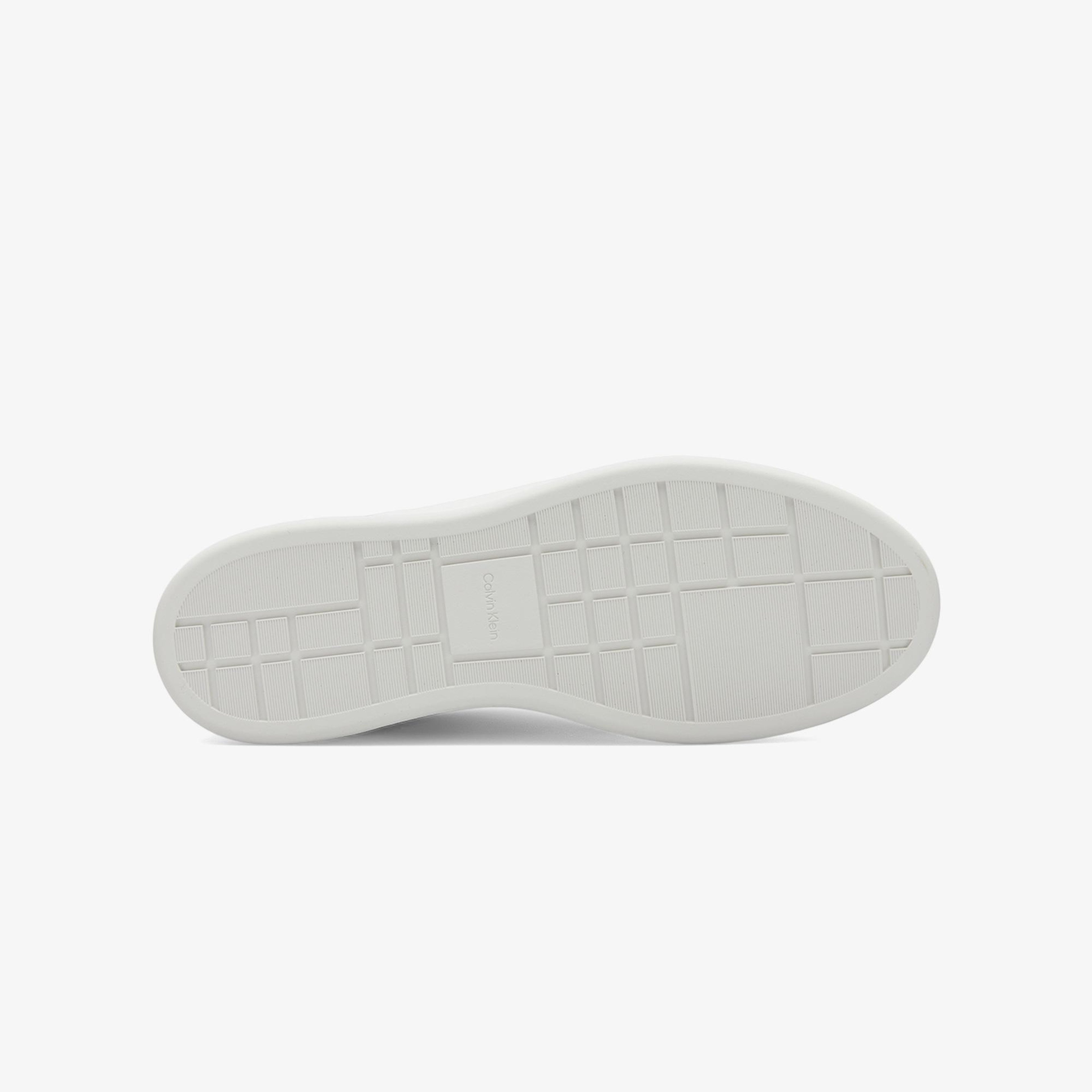 Calvin Klein Embossed Emblem Logo Trainers Erkek Siyah Sneaker