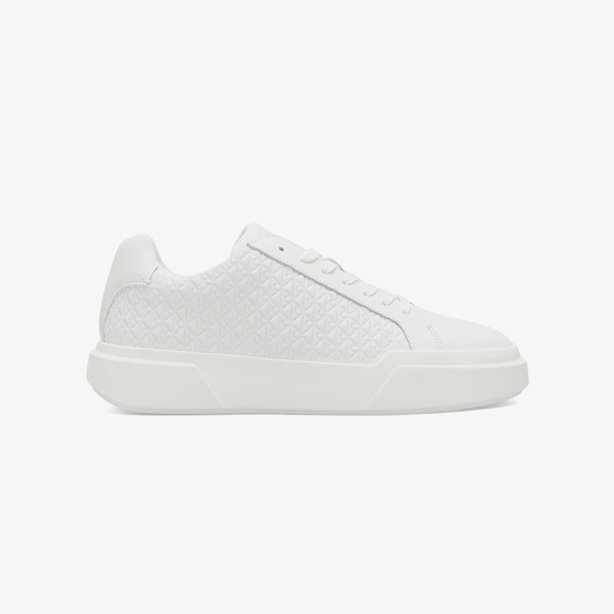 Calvin Klein Chunky Cupsole Laceup Erkek Beyaz Sneaker