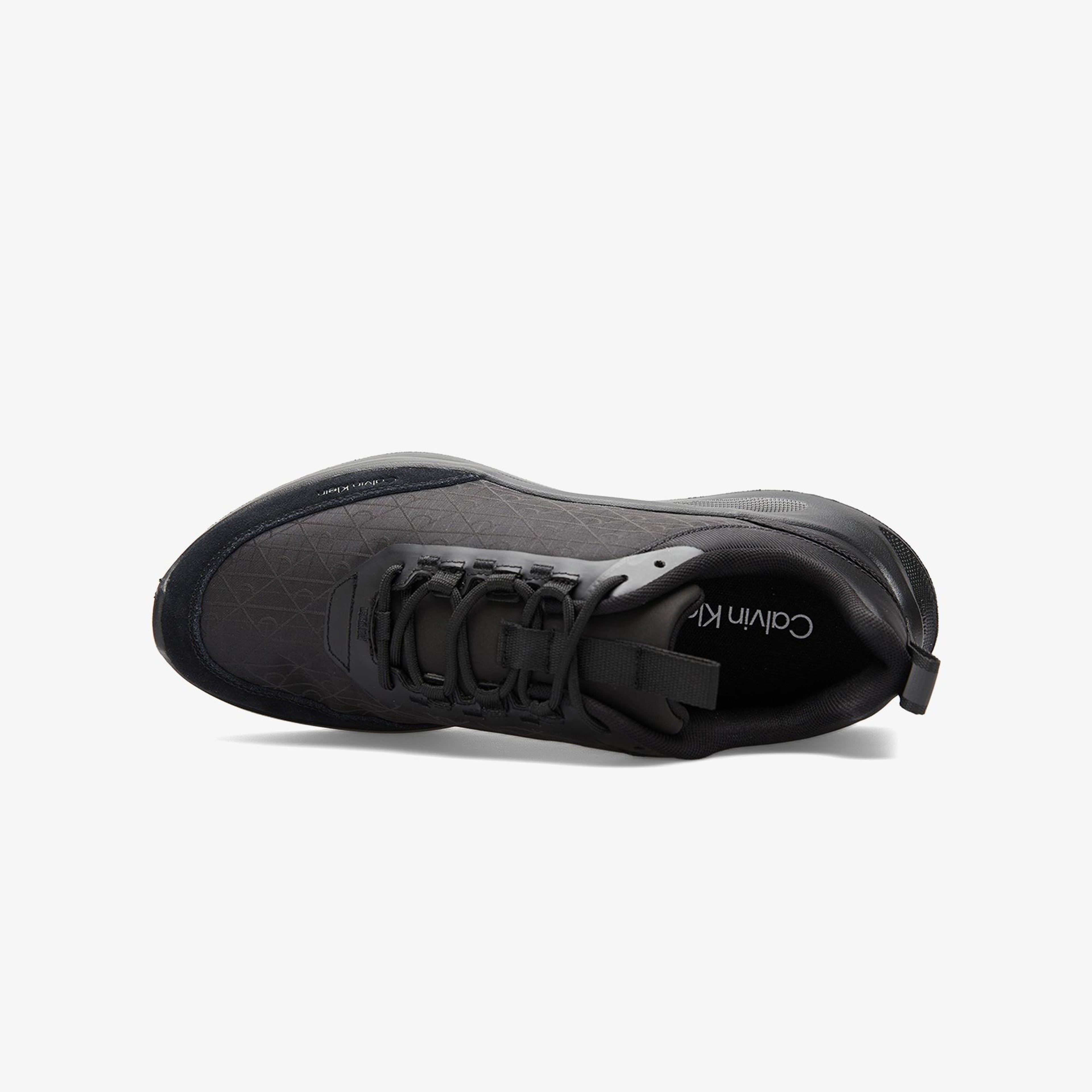 Calvin Klein Light Eva Runn Laceup Erkek Siyah Sneaker