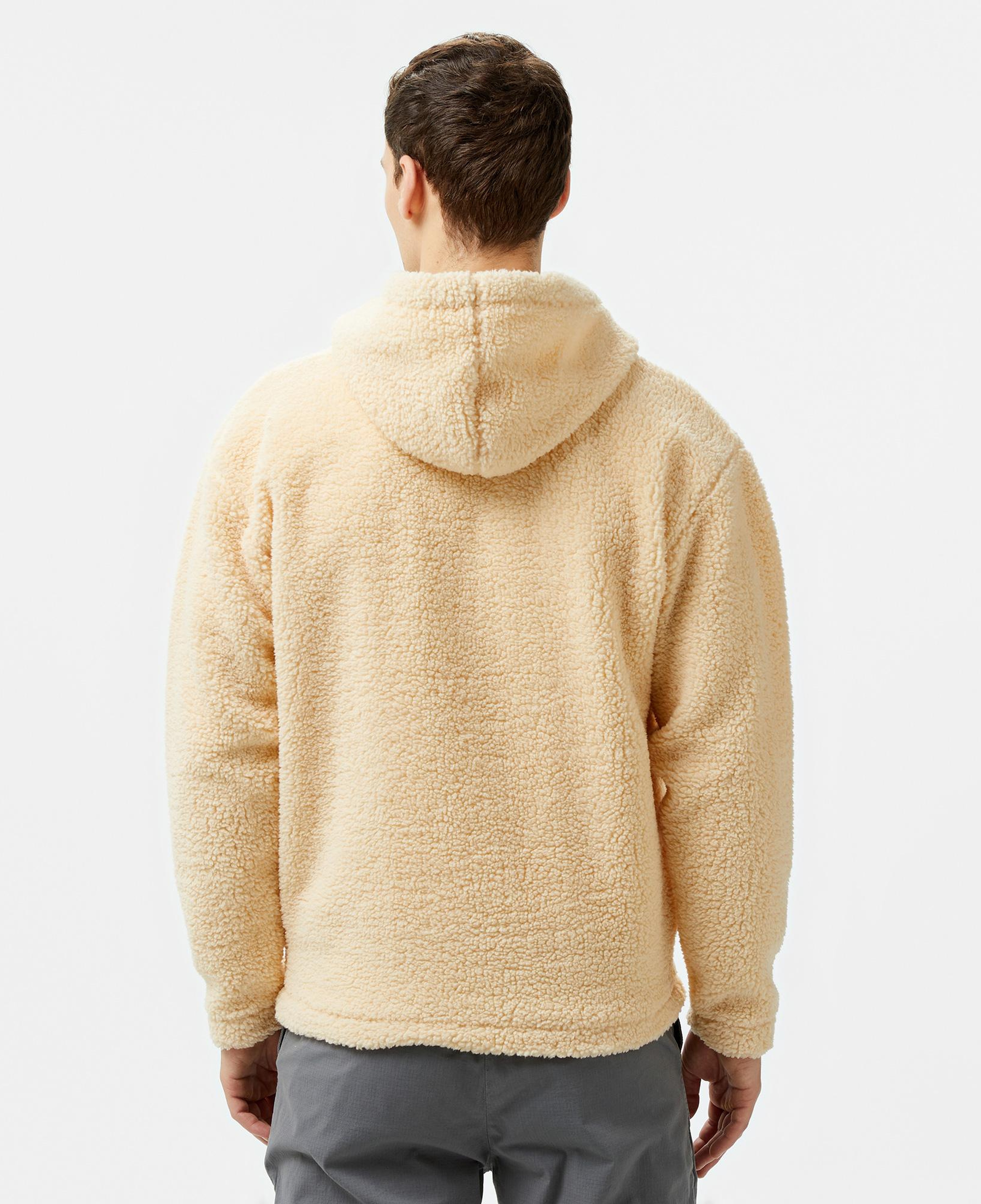 Lacoste Erkek Sarı Yarım Fermuarlı Sweatshirt