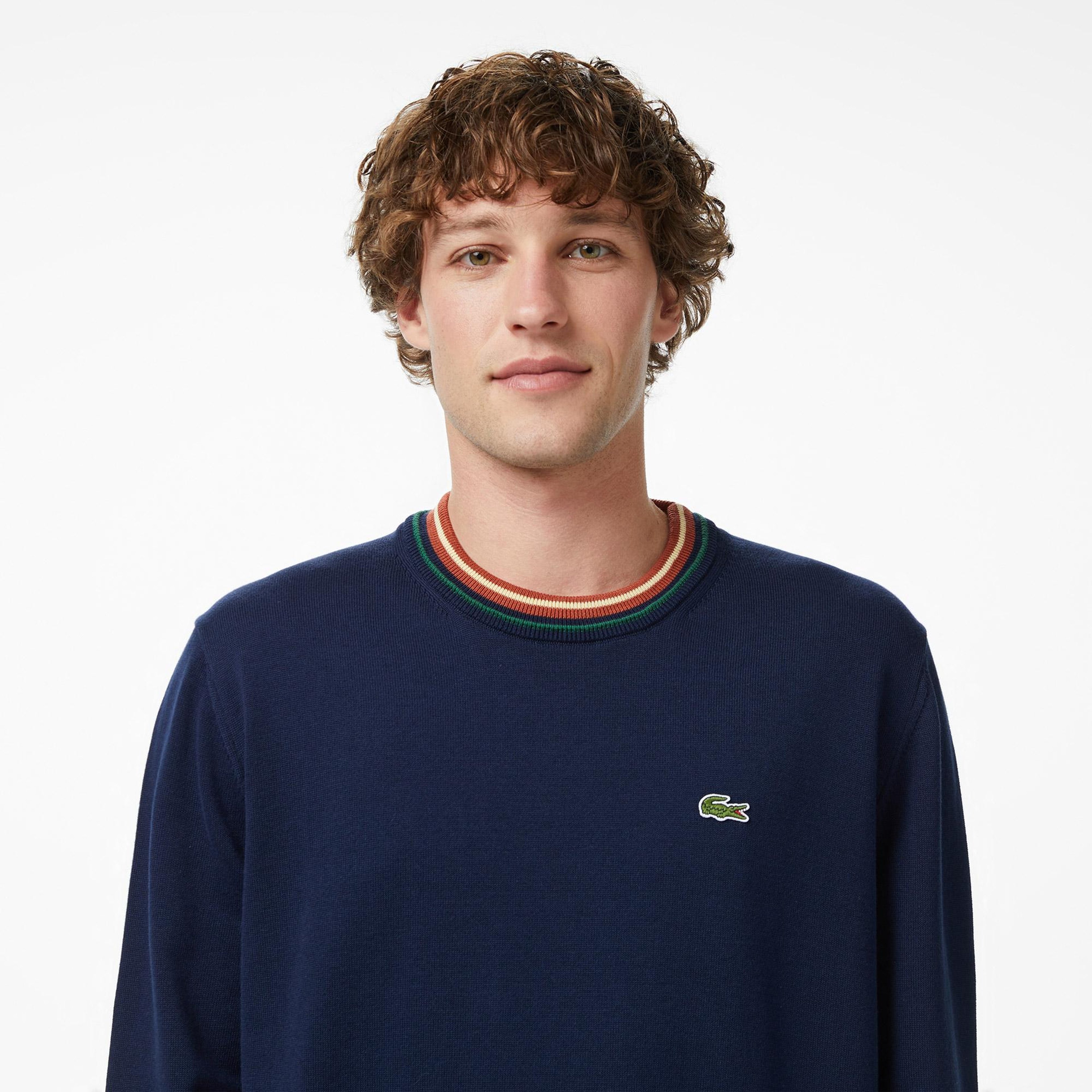Lacoste Erkek Lacivert Kazak