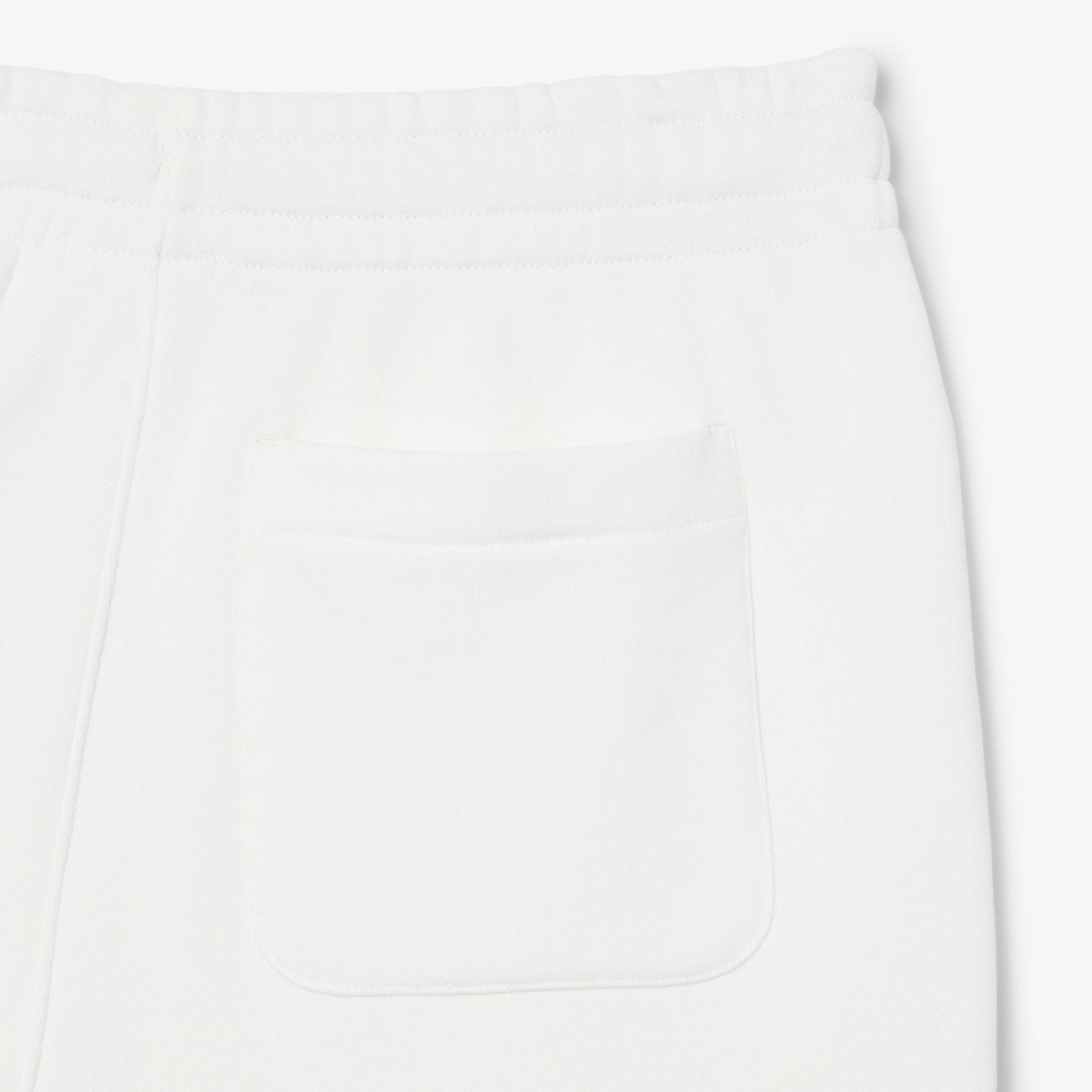 Lacoste Fleece Unisex Beyaz Eşofman Altı